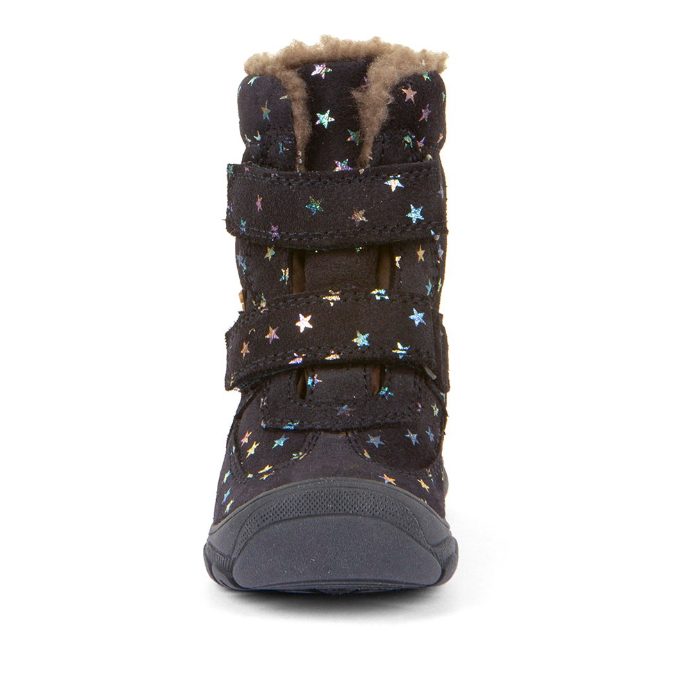 froddo® Bottes d'hiver »LINZ WOOL TEX HIGH«  bottes à scratch, bottes de neige avec doublure en laine