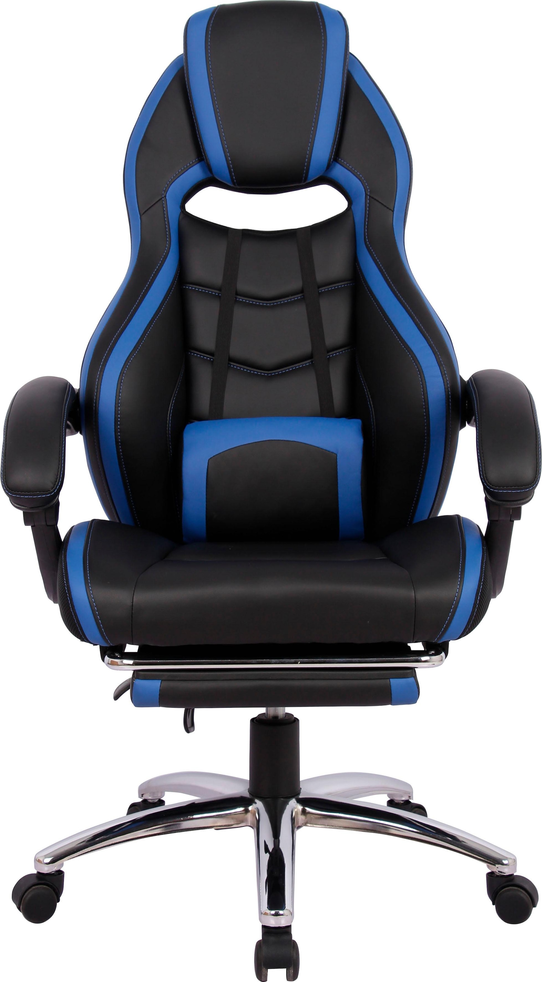 INOSIGN Gaming-Stuhl »Sprinta 1, Chefsessel mit ausziehbarer Fussstütze,«, Kunstleder, komfortabel gepolstert mit vielen ergonomischen Funktionen