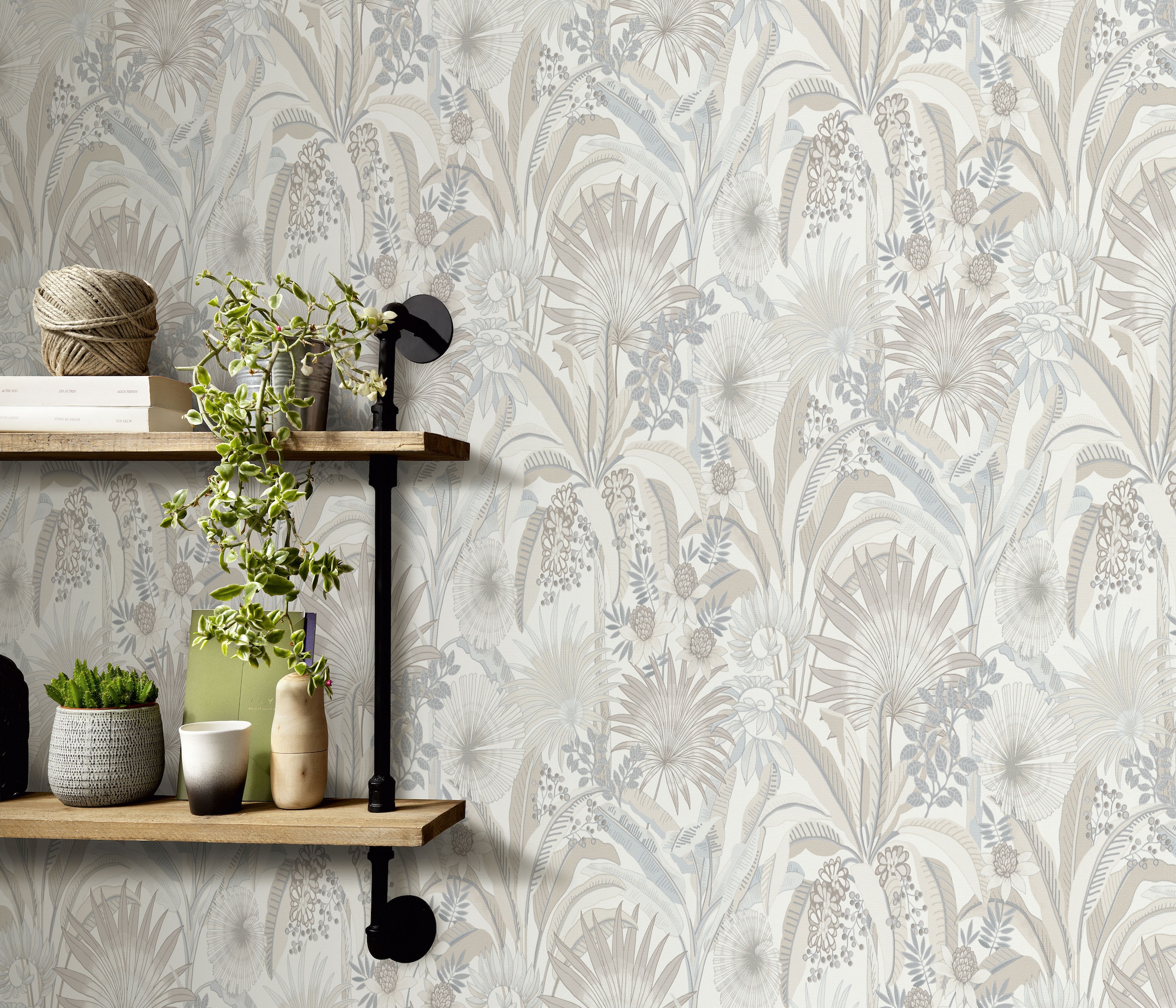 Erismann Vliestapete »Vliestapete Flower Power« geprägt Phthalate frei