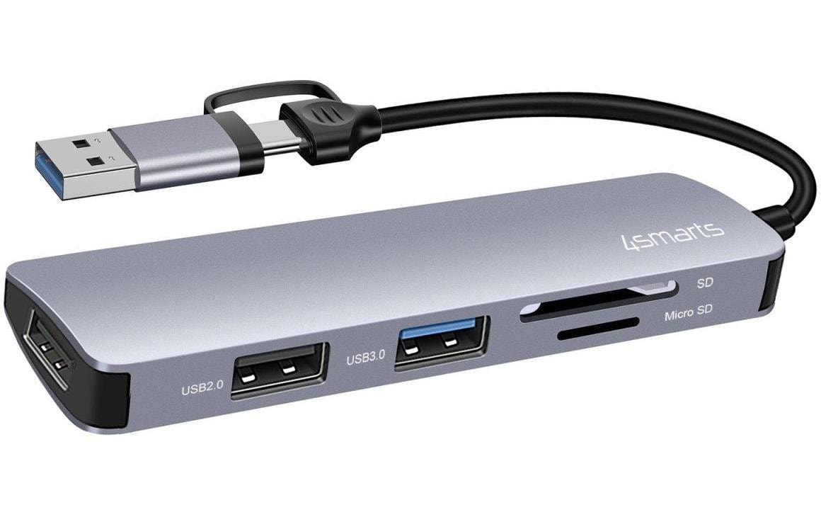 USB-Adapter »5in1 Universal Multiport Hub USB-A/USB-C«