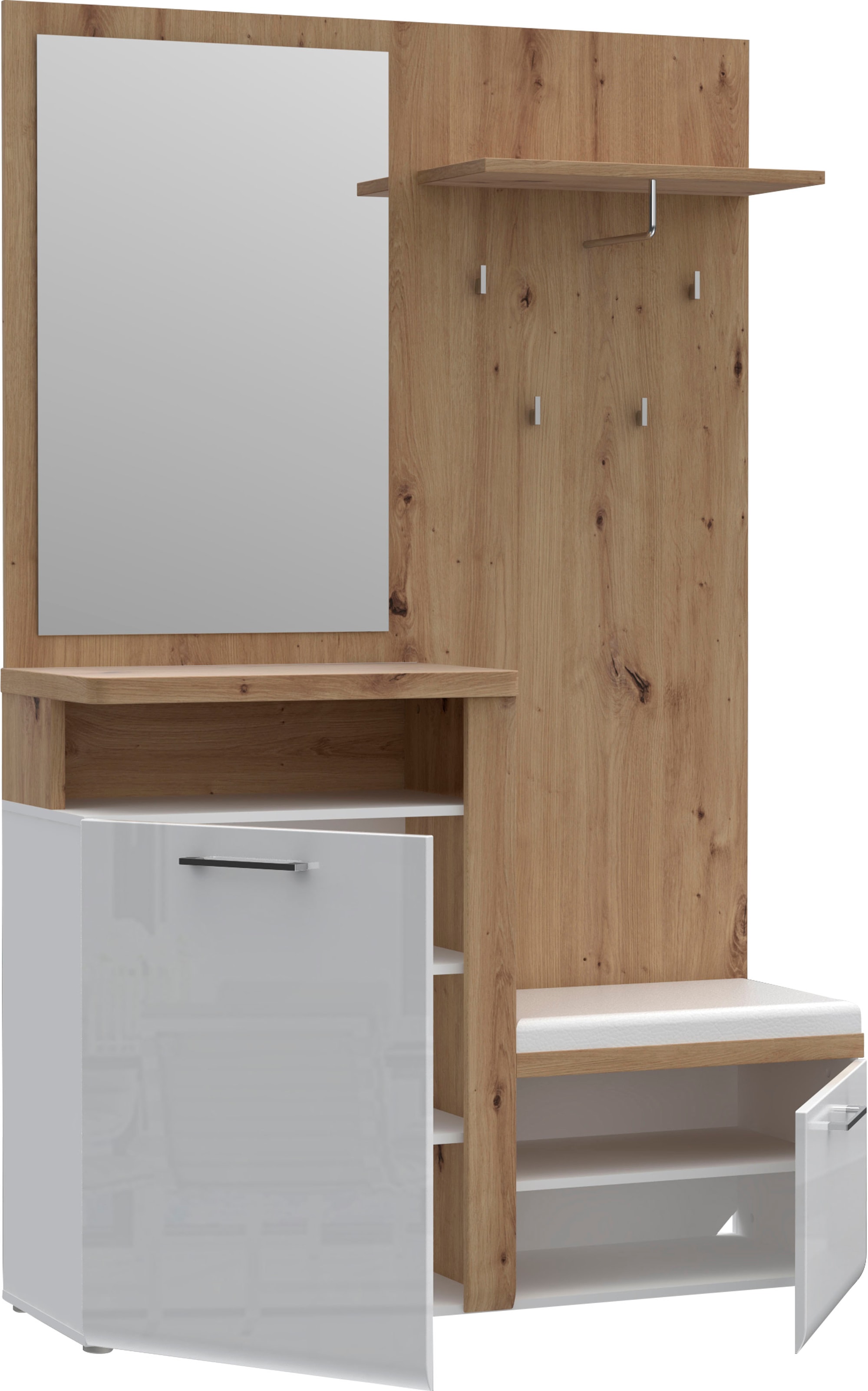 FORTE Kompaktgarderobe »Tuluza« Breite ca. 128,8 cm
