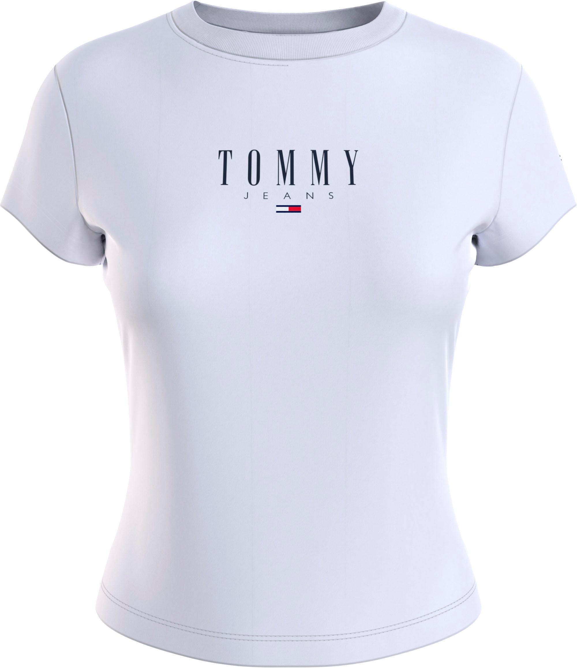 ♕ Tommy Jeans 2«, mit versandkostenfrei T-Shirt »TJW LOGO Logodruck und ESSENTIAL Logostickerei kaufen BBY