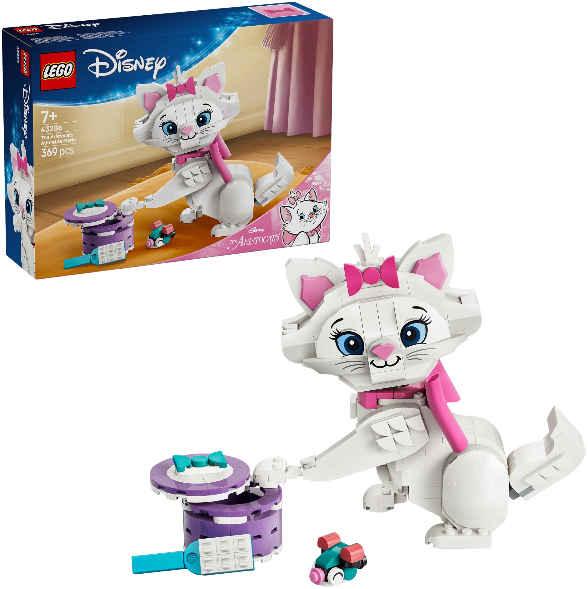 Image of LEGO Konstruktionsspielsteine "Aristocats: Bezaubernde Marie (43286), LEGO Disney Classic" Made in Europe