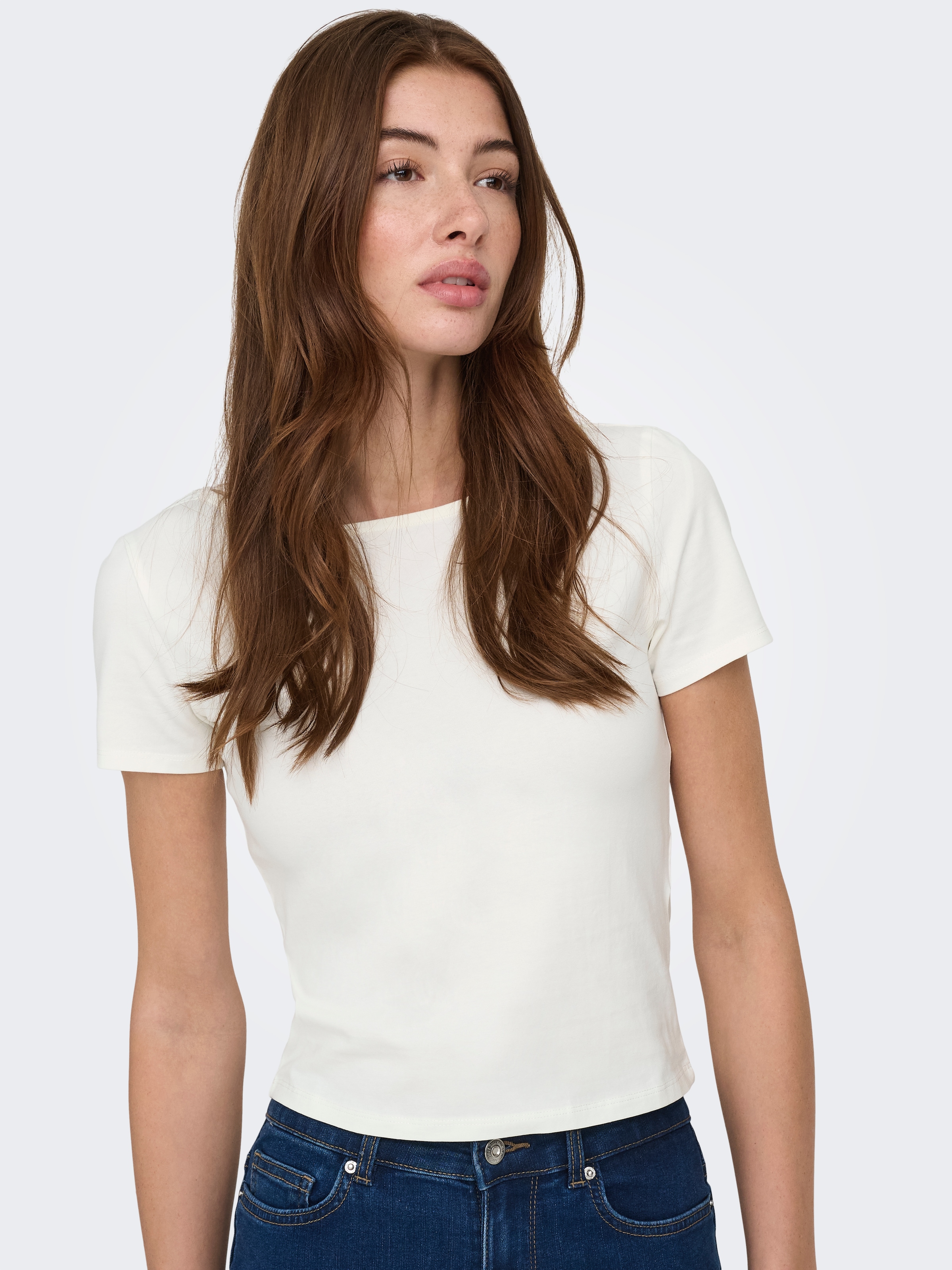 ONLY Kurzarmshirt »ONLSUSAN SHORT S/S 2 PACK TOP CS JRS« Packung, 2er-Pack, 2