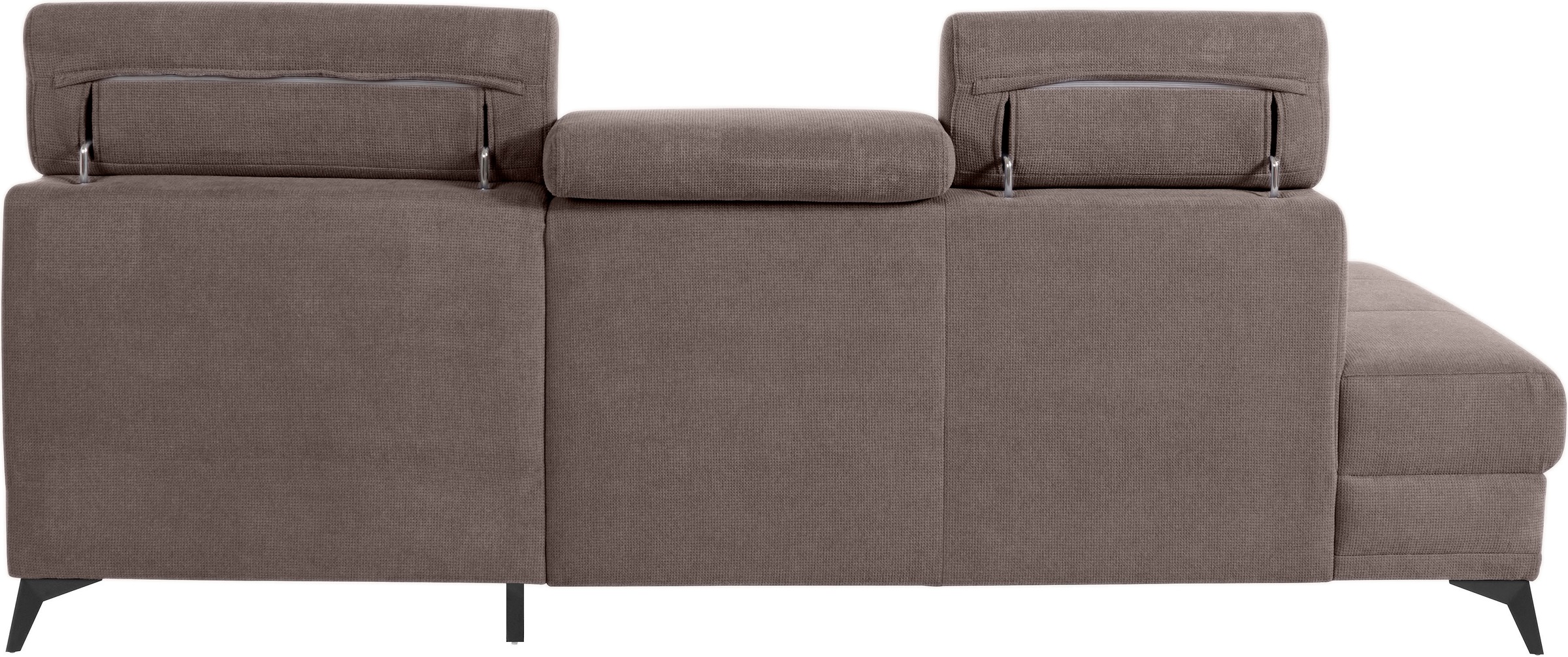INOSIGN Ecksofa »Cardiz L-Form«, inkl.Kopfteilverstellung und Federkern wahlweise mit Bettfunktion