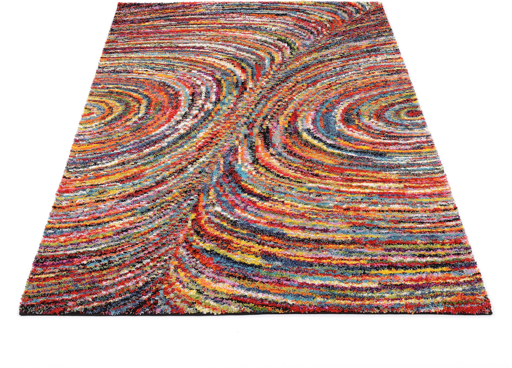 Image of OCI DIE TEPPICHMARKE Hochflor-Teppich "Sixteen Face" rechteckig 25 mm Höhe Langflor, Shaggy, modernes Design, Wohnzimmer, Kinderzimmer