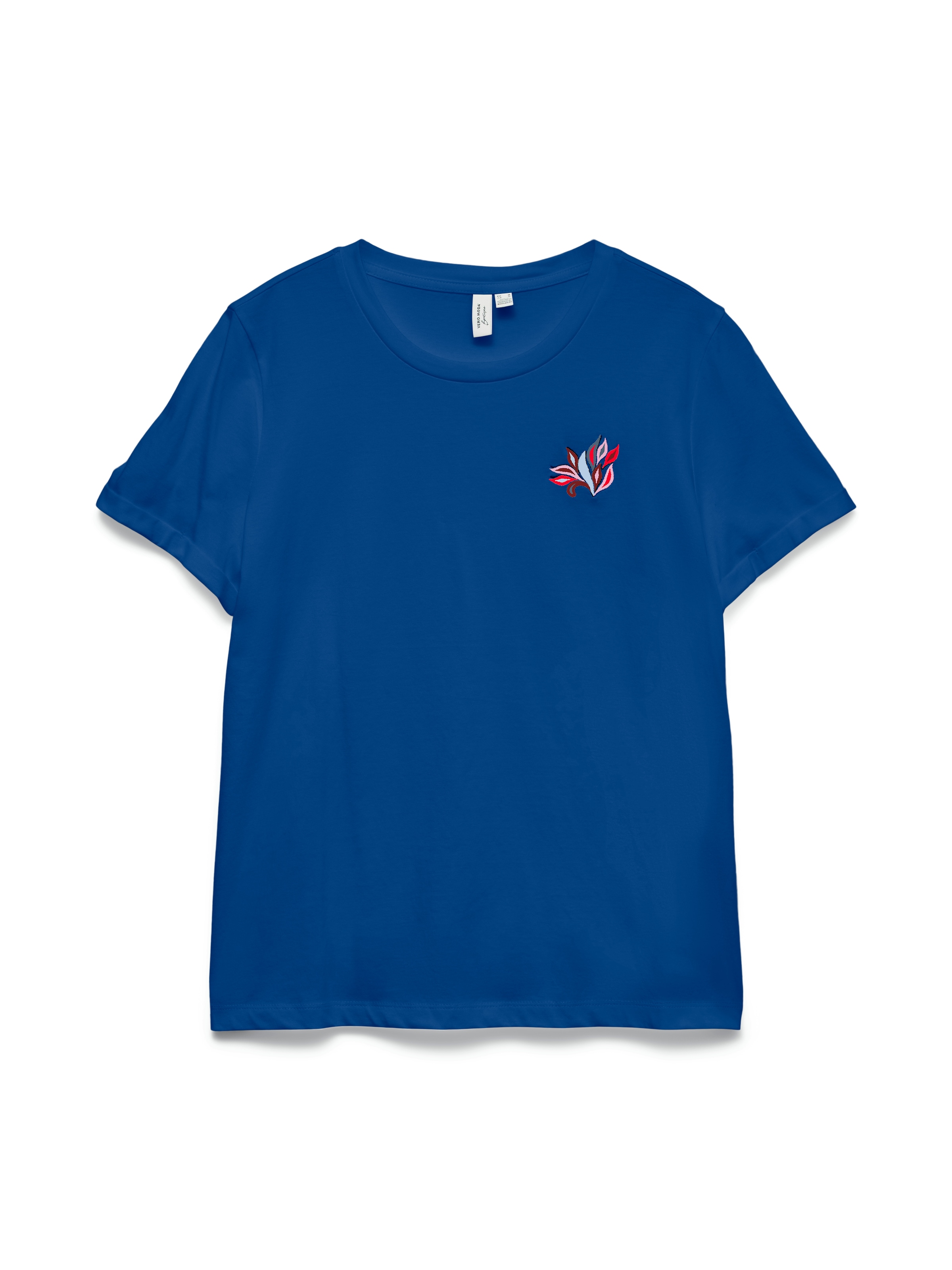 Vero Moda Kurzarmshirt »VMLILAH S/S O-NECK T-SHIRT JRS BTQ« Baumwolle, regular fit