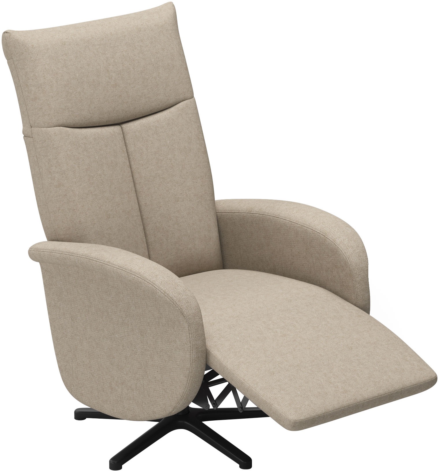 sit&more Fauteuil TV »Juma, inkl. Drehfunktion & Kopfteilverstellung« hauteur accoudoir 64 cm, option aide au lever, 2 moteurs et batterie