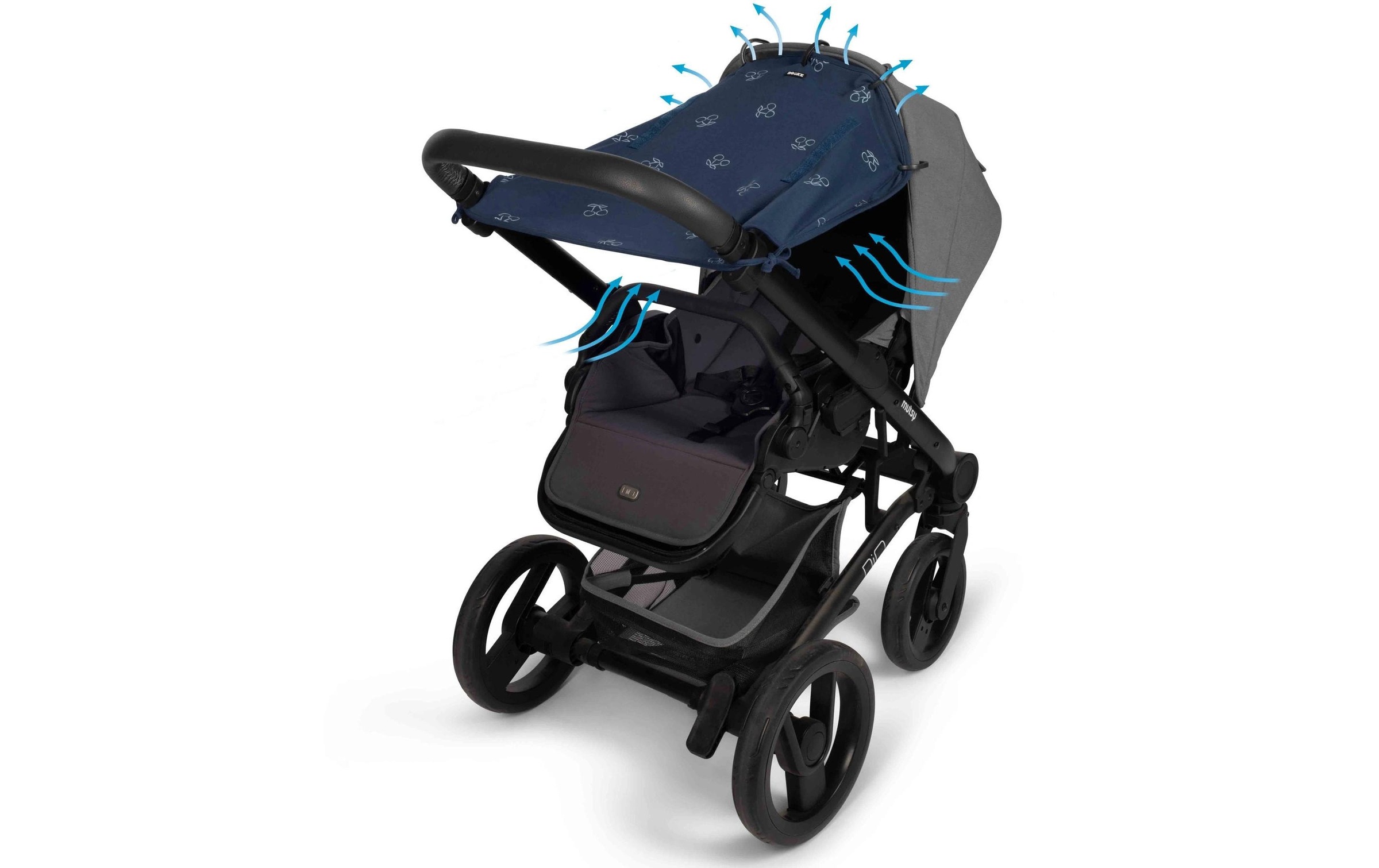 Dooky Housse de protection solaire pour poussette »Universal Cover Kirschen«
