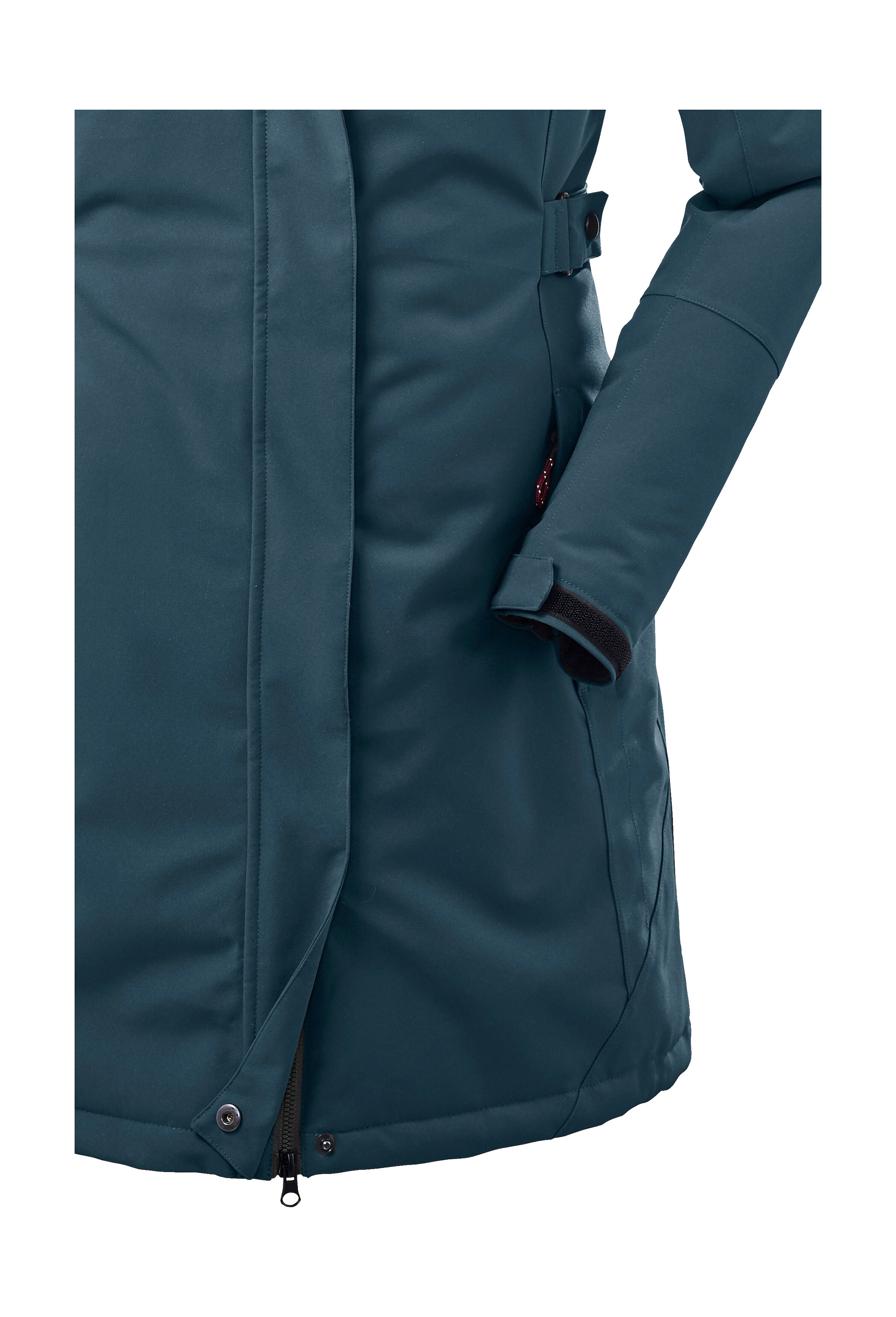 Killtec Parka »KOW 165 WMN PRK«, Wasser- und winddichter Parka mit Teddyfleece und abnehmbarer Kapuze