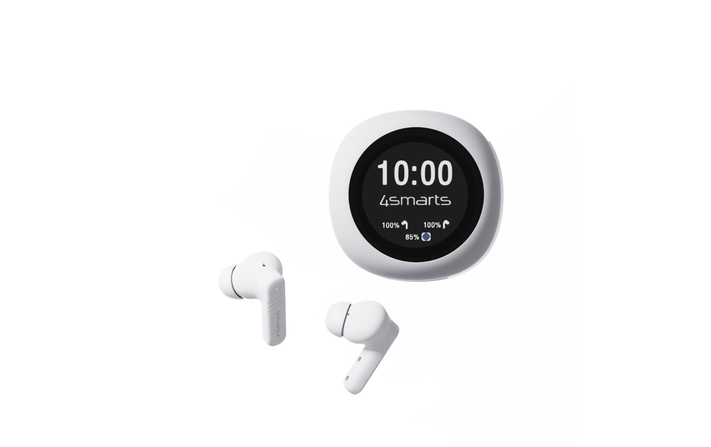 4smarts In-Ear-Kopfhörer »SkyBuds Screen Pro ANC«, Bluetooth