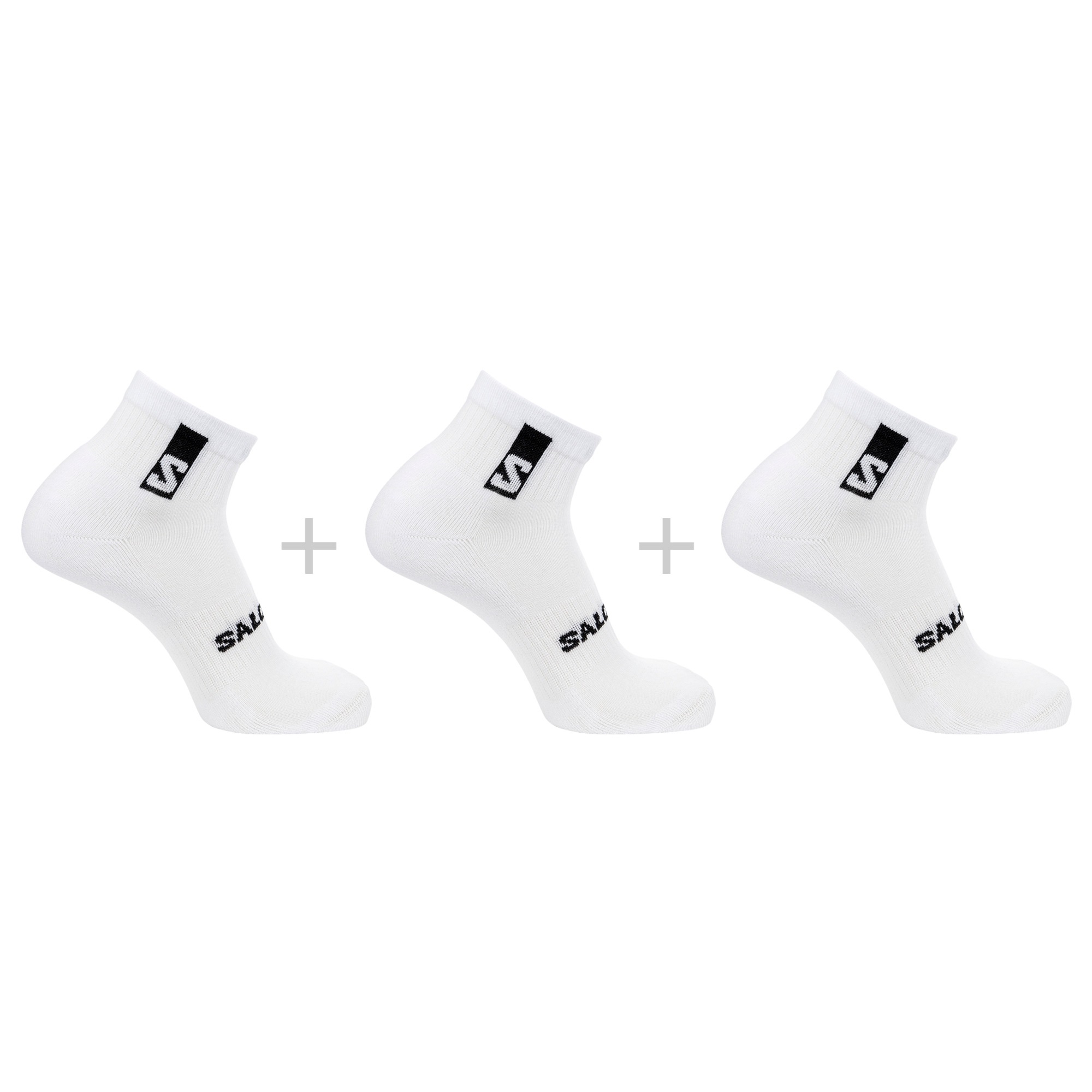 Image of Salomon Sportsocken "EVERYDAY ANKLE 3-PACK" 3 Paar tlg. für sportliche Aktivitäten, dreierpack, sportlicher Stil