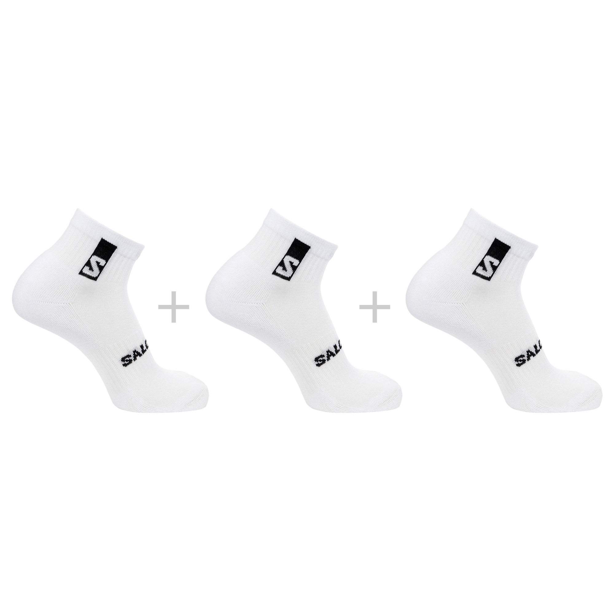 Image of Salomon Sportsocken "EVERYDAY ANKLE 3-PACK" 3 Stk. tlg. für sportliche Aktivitäten, dreierpack, sportlicher Stil