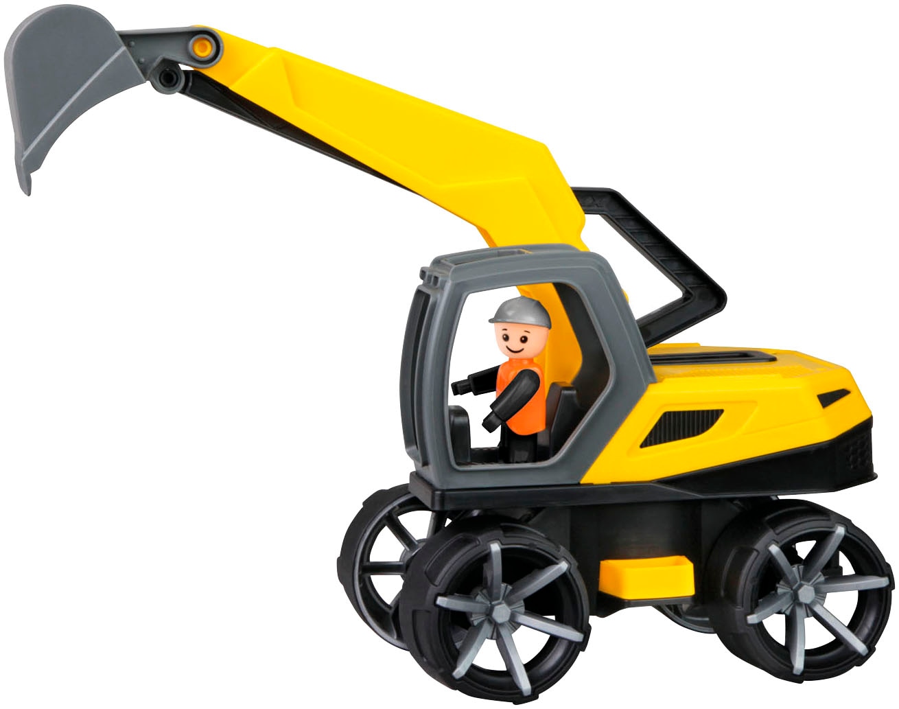 Image of Lena Spielzeug-Bagger "Truxx" inklusive Spielfigur, Made in Europe