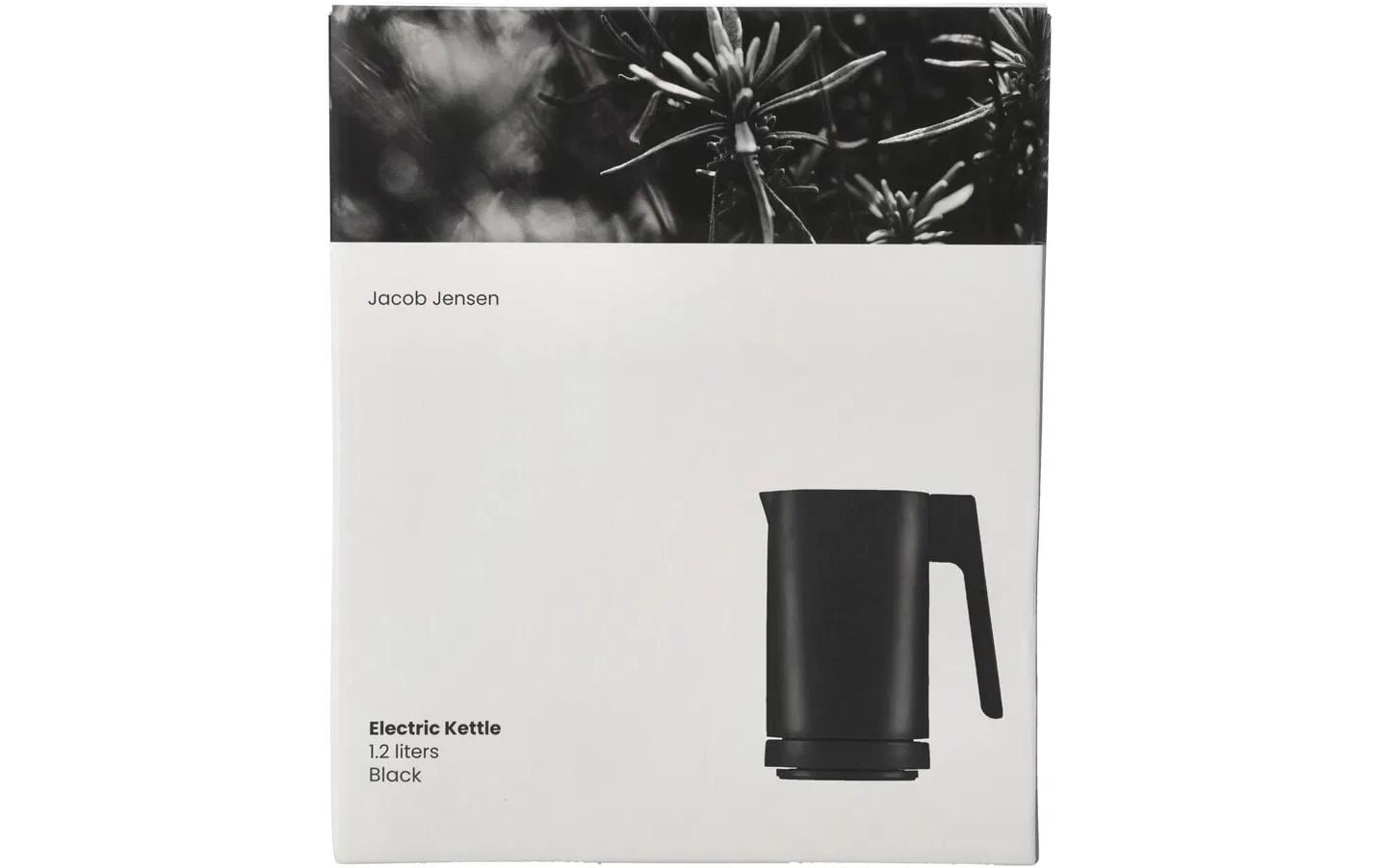 Jacob Jensen Chauffe-eau »23 x 16 x 26 cm 1,2 l« 1,2 l 2200 W Wasserkocher mit Touch-Bedienung und Temperaturvorwahl