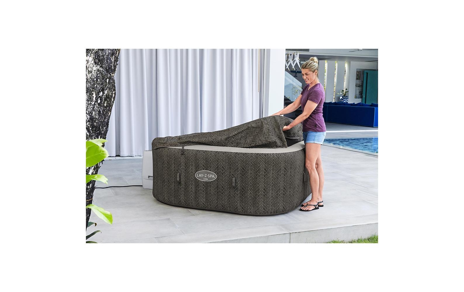 Bestway Jacuzzi »Cabo HydroJet« Energieeffizienter Whirlpool mit App-Steuerung für sechs Personen