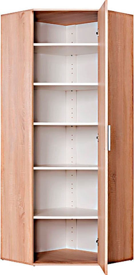 Procontour Armoire multi-usages »Eckschrank Clara« hauteur 167 cm, avec étagères réglables en hauteur