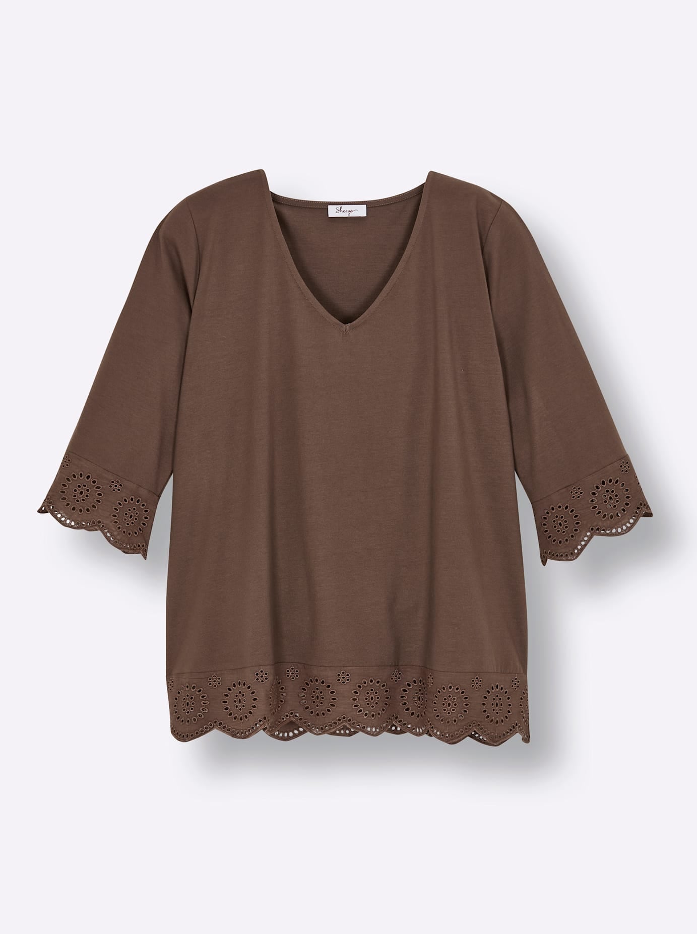 Sheego T-shirt à manches 3/4 »3/4-Arm-Shirt« 1