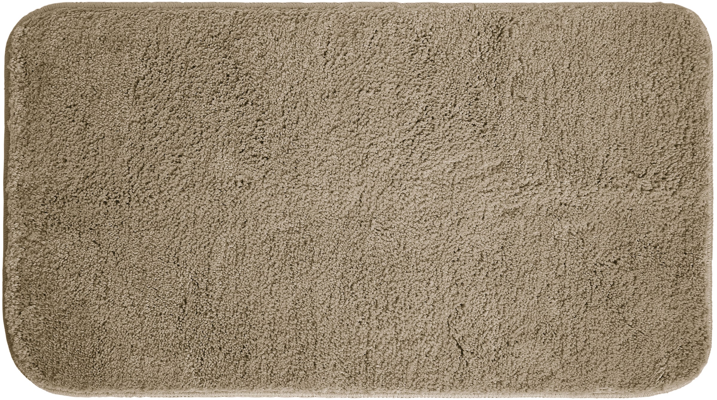 GOODproduct Tapis de bain »Inga, Badezimmer Teppich, Badvorleger« Höhe 20 mm revêtement antidérapant Résistant | Séchage rapide | compatible chauffage au sol Tapis de bain uni, doux, disponible en demi-cercle et rectangulaire