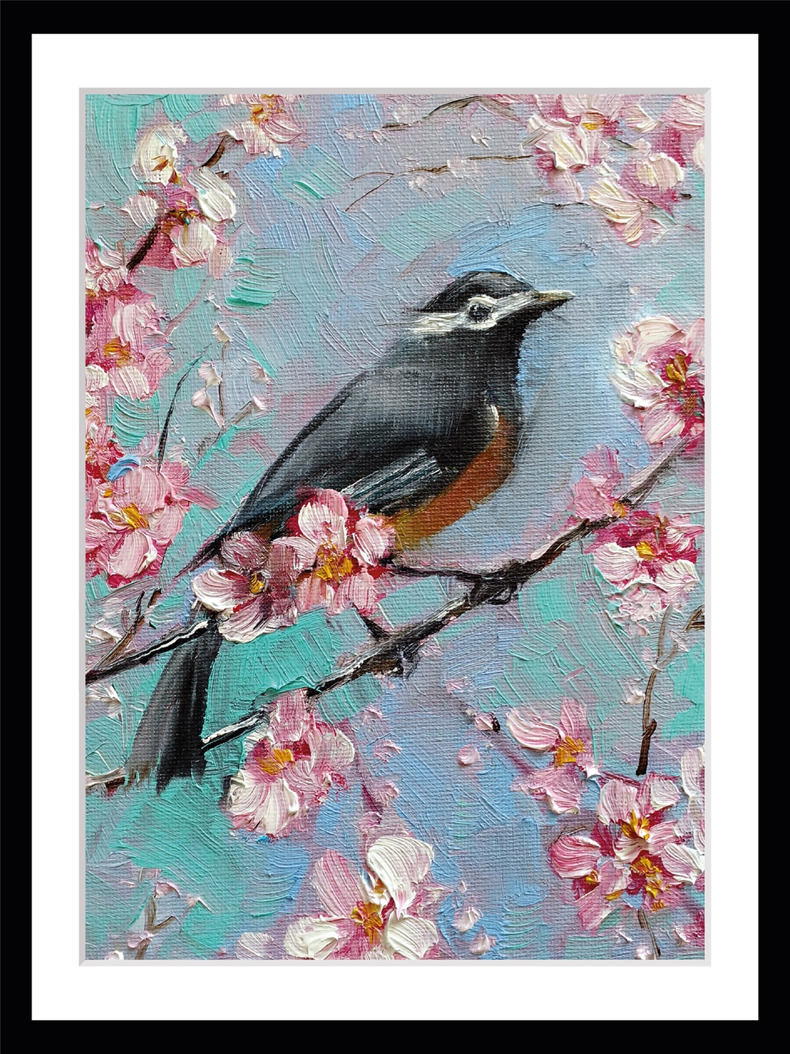 queence Image »Mona« gerahmt