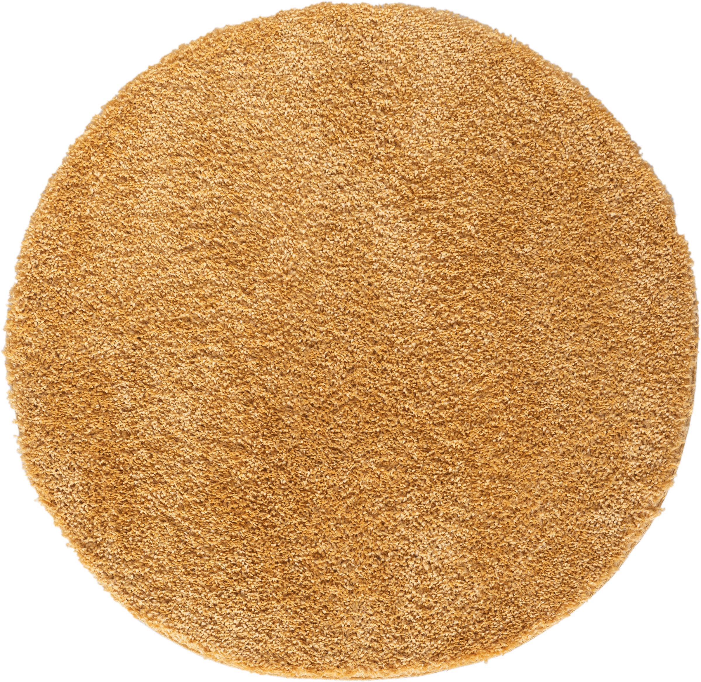 Myflair Möbel & Accessoires Hochflor-Teppich »My Shaggy«, rund, 37 mm Höhe, Shaggy, Uni Farben, leicht glänzend, Microfaser, extra flauschig