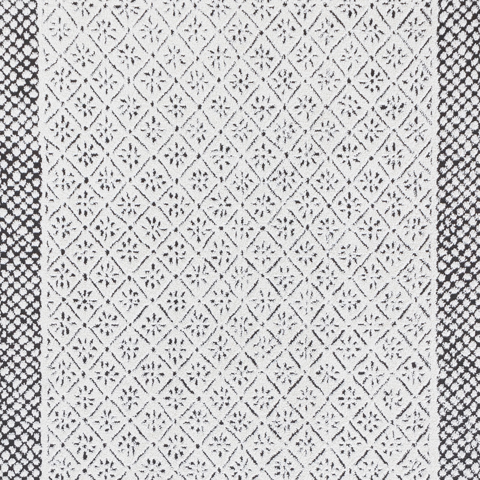 Livabliss Teppich »MONACO«, rechteckig, 14 mm Höhe, Skandinavischer Teppich, Kurzflor Boho-Wohnzimmerteppich