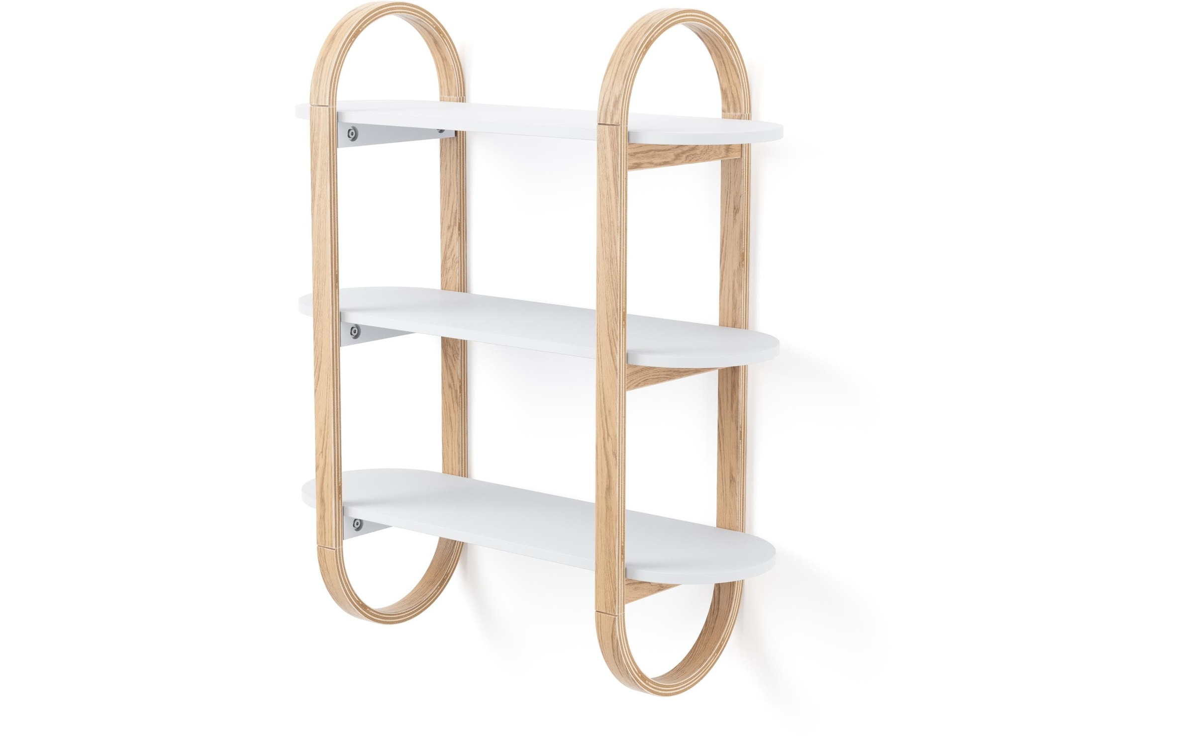 Image of Umbra Wandregal »Bellwood, 3 Ablagen, Holz« bei Ackermann Versand Schweiz