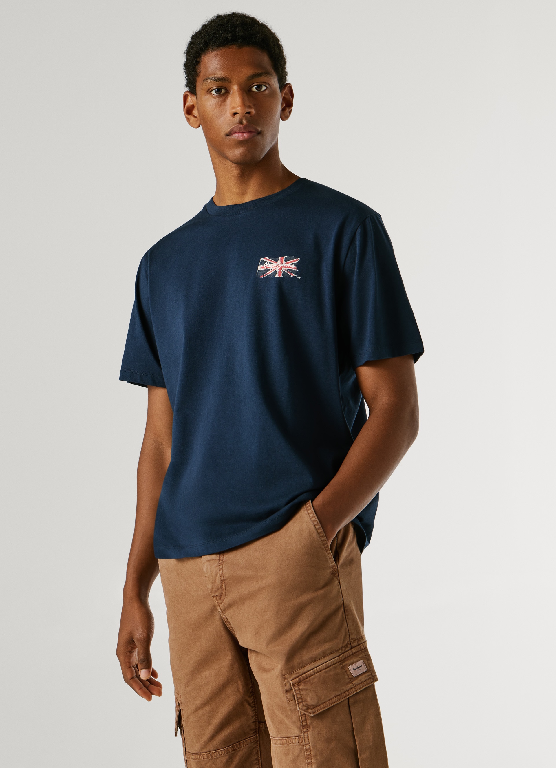 Pepe Jeans T-shirt à manches longues »EGGO LONG N« aus reiner Baumwolle, Rundhals