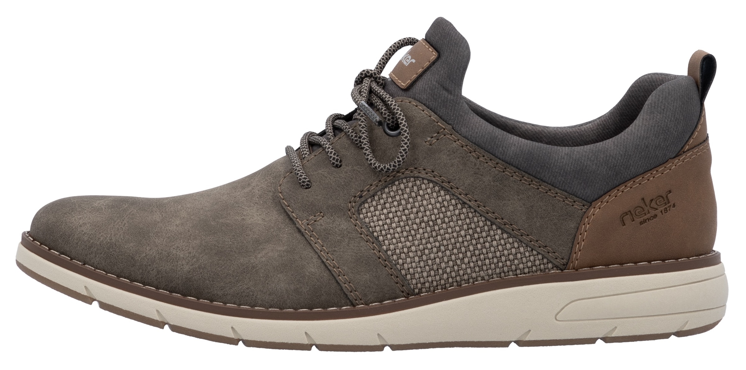 Rieker Baskets slip-on  Slipper, Freizeitschuh, Halbschuh mit modischer Laufsohle