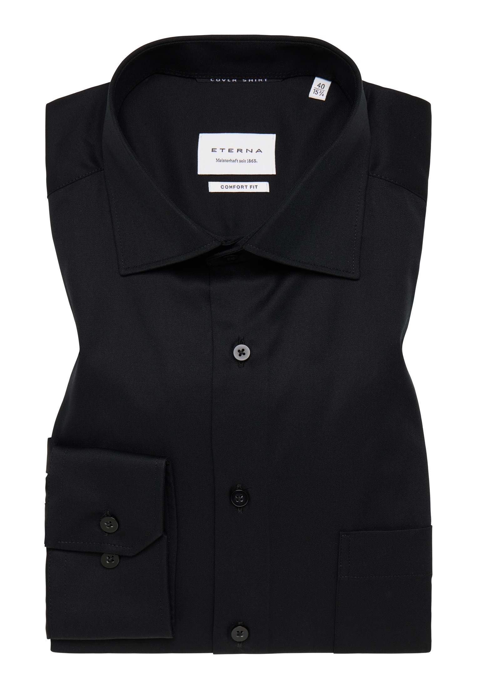 Eterna Langarmhemd »COMFORT FIT«, NON IRON (bügelfrei)