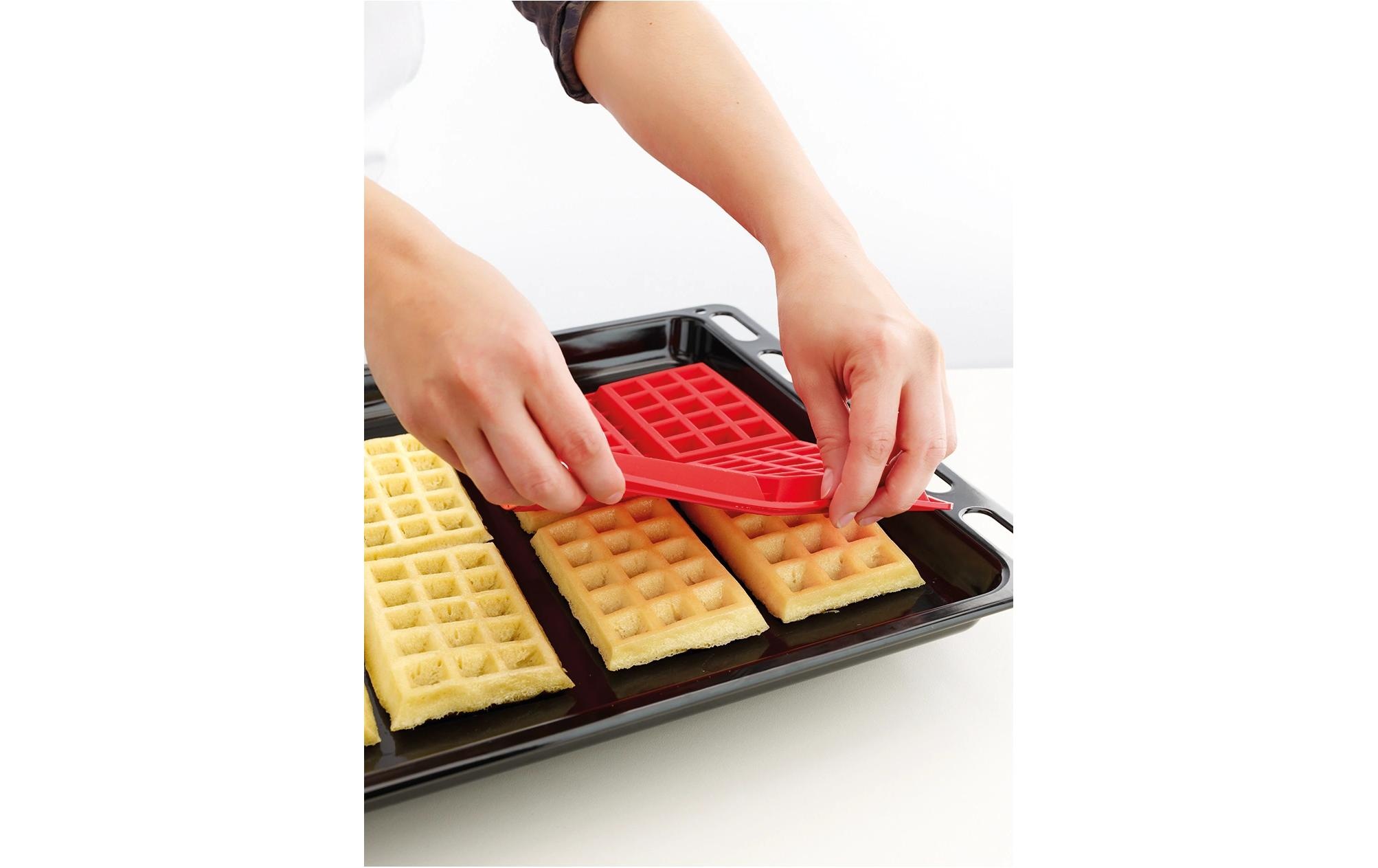 Backform »Lékué Waffel, Silikon, 4 Mulden«