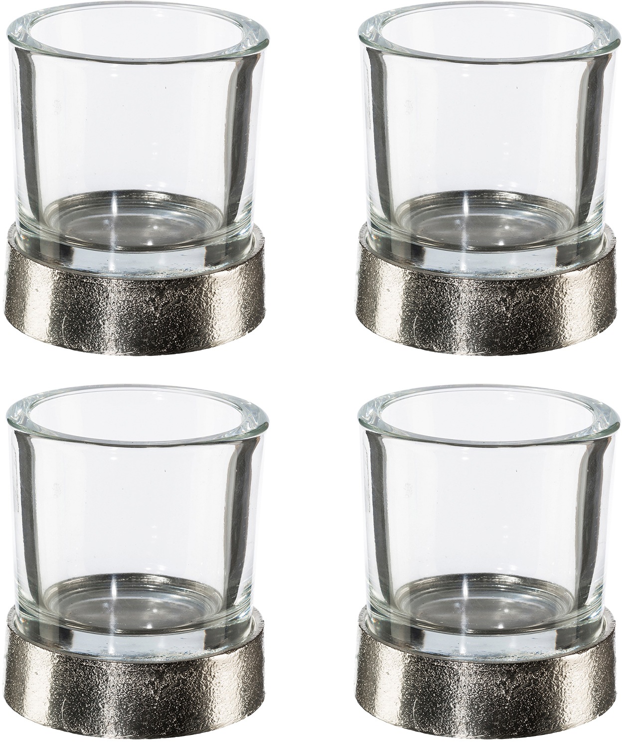 Image of Creativ home Windlicht, aus Glas und Aluminium bei Ackermann Versand Schweiz