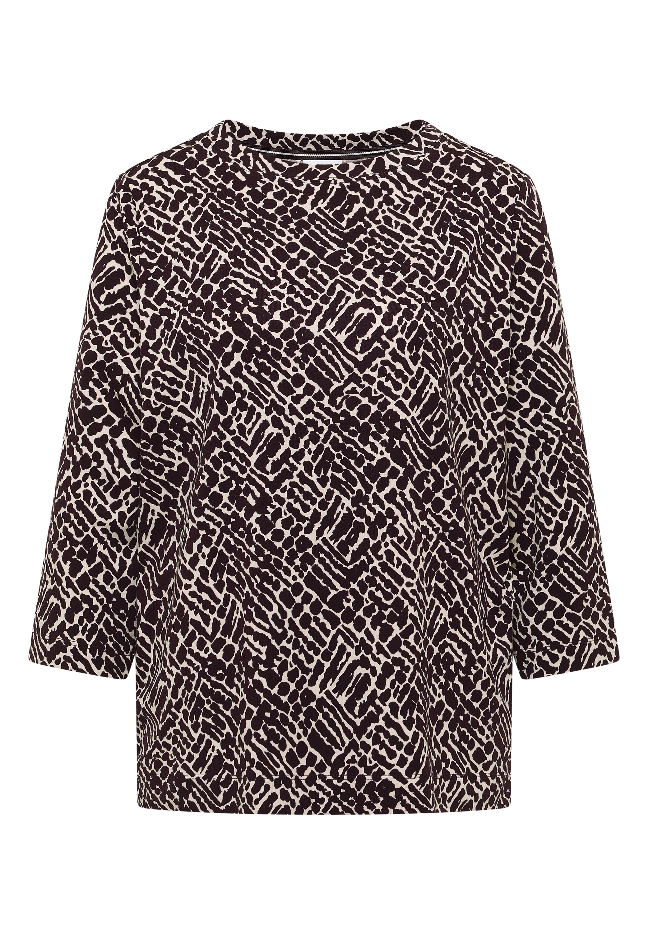 Cecil 3/4-Arm-Shirt mit Minimal Print