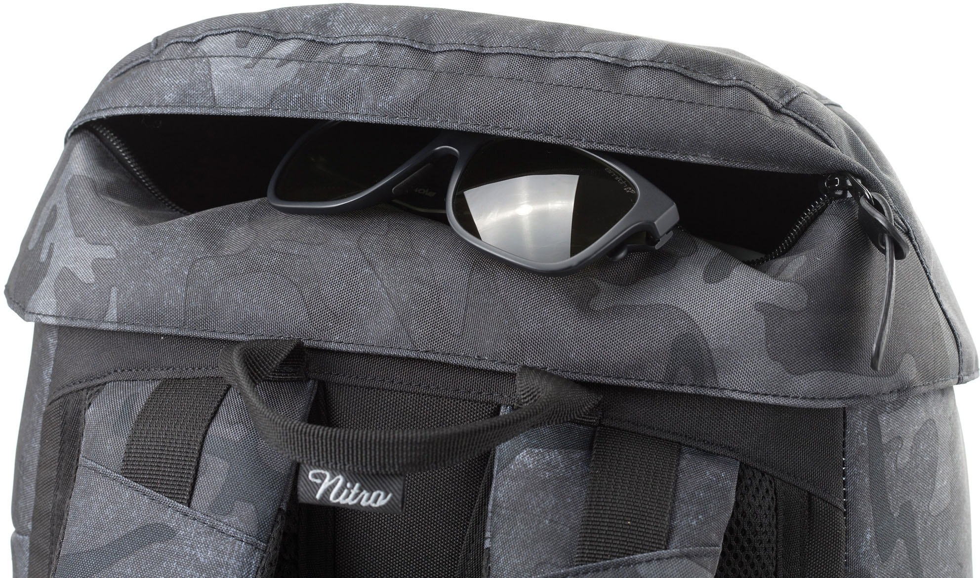 NITRO Laptoprucksack »Weekender«, Reiserucksack mit Laptopfach, Schulrucksack, Wanderrucksack