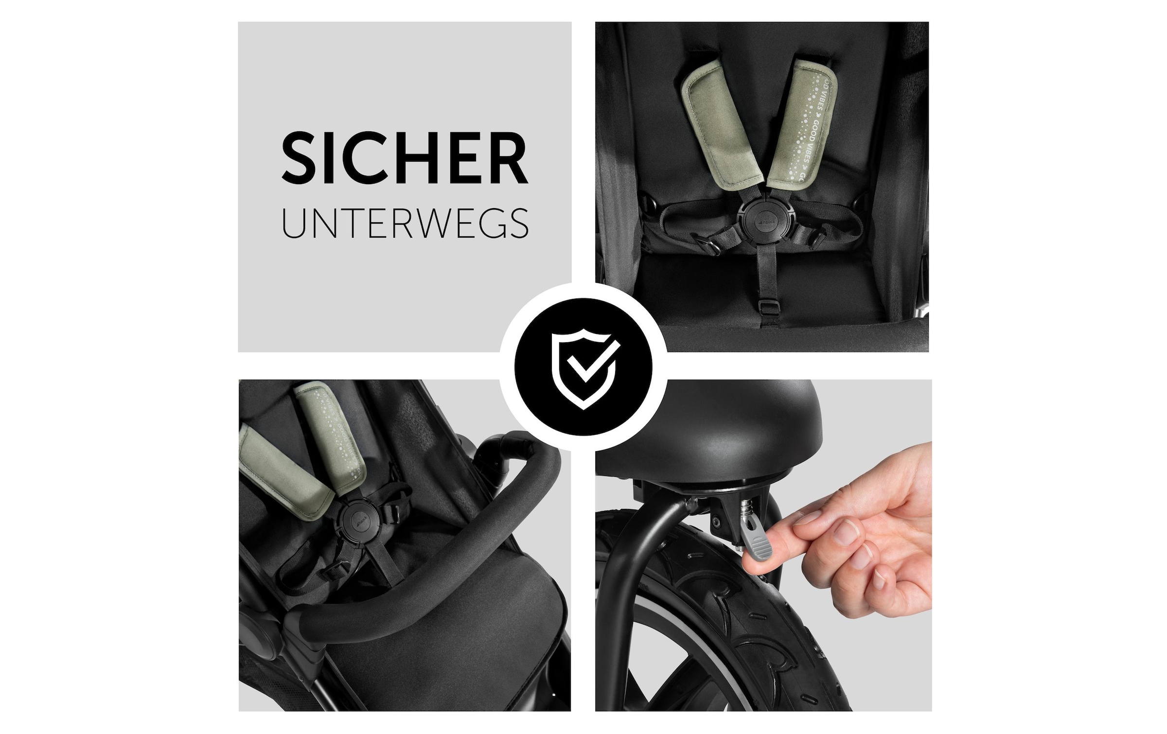 Hauck Kinder-Buggy »Runner 2 Mickey Mouse« 25 kg