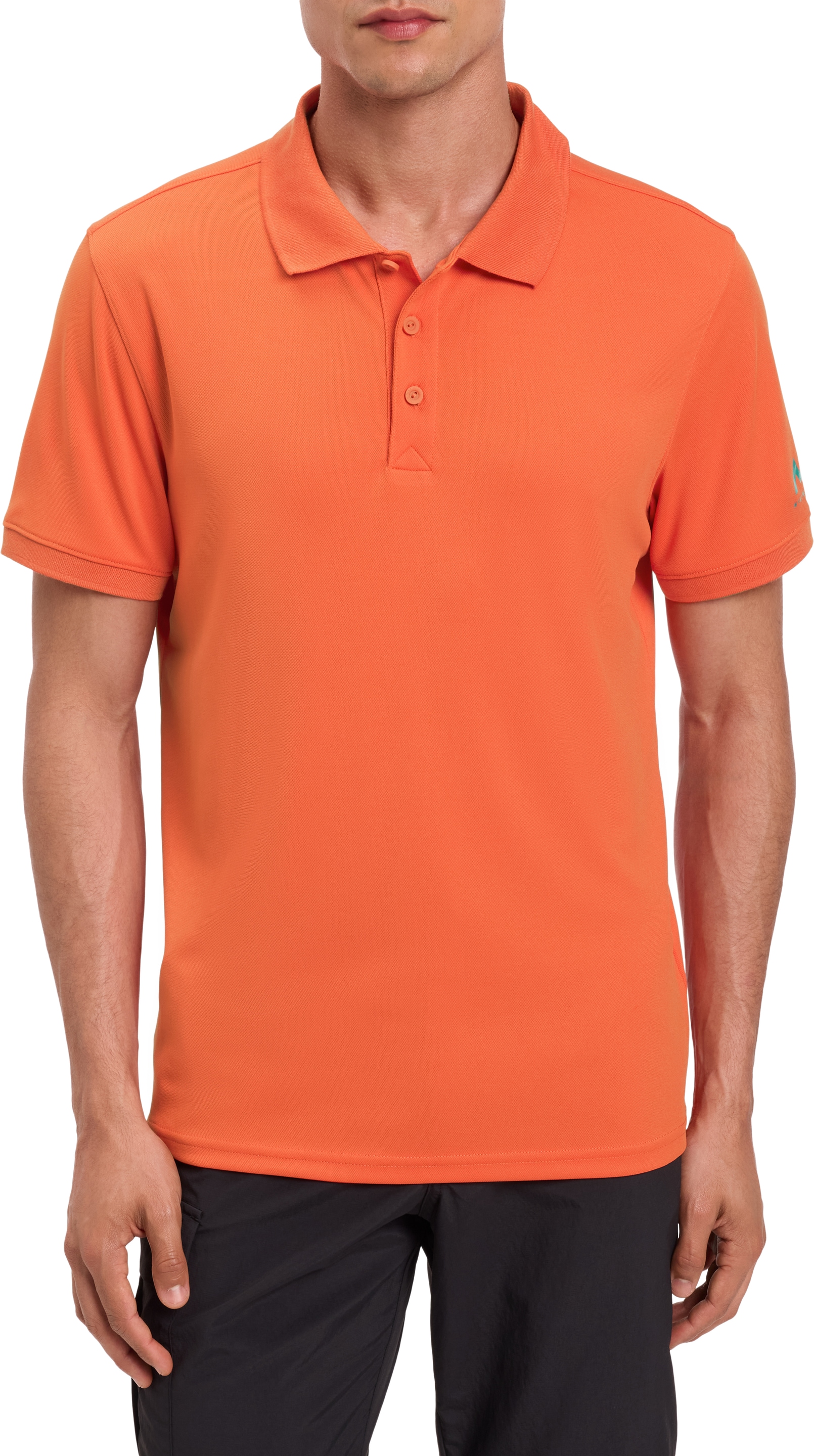 Image of McKINLEY Poloshirt "HE.-POLO LANGO M" sportliche Passform, kurze Ärmel, für Outdoor-Aktivitäten