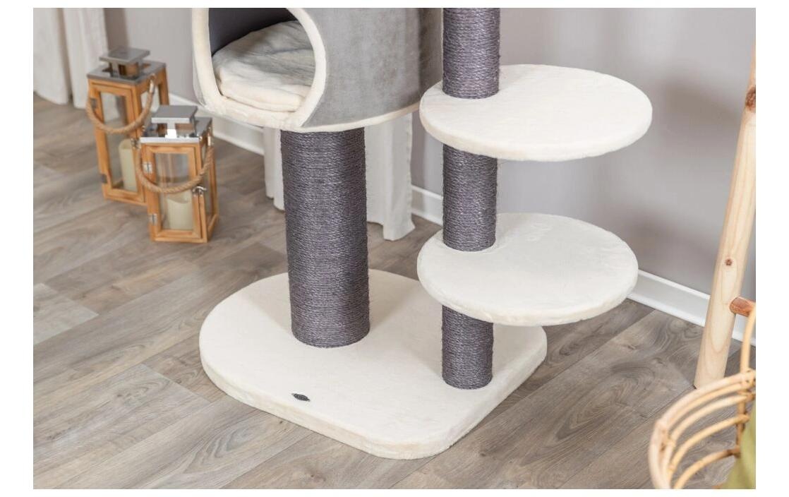 TRIXIE Kratzbaum »Marcello, 140 cm Beige/Grau«, hoch