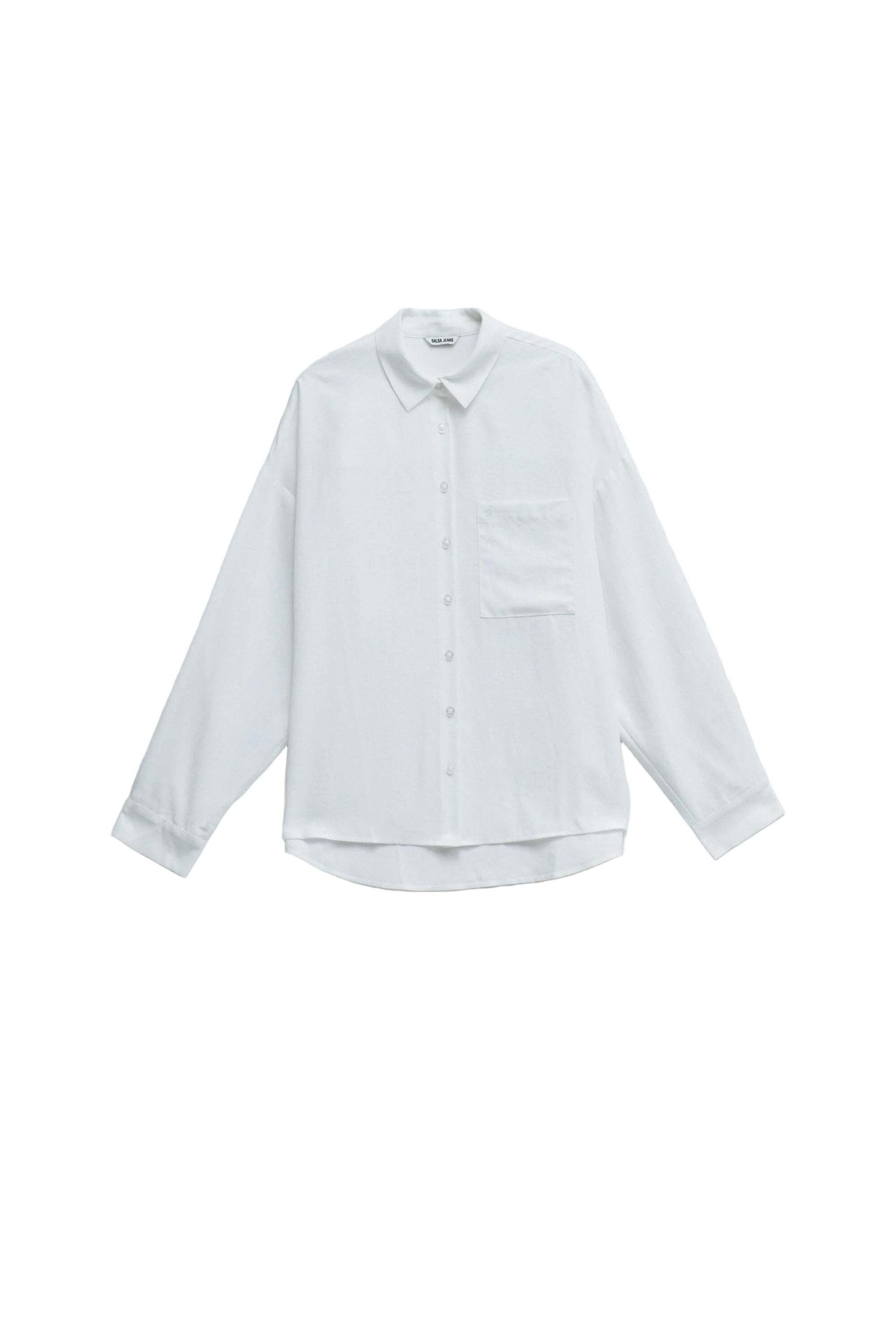 Image of Salsa Langarmbluse "Salsa Jeans Langarmbluse Oversize Basic"