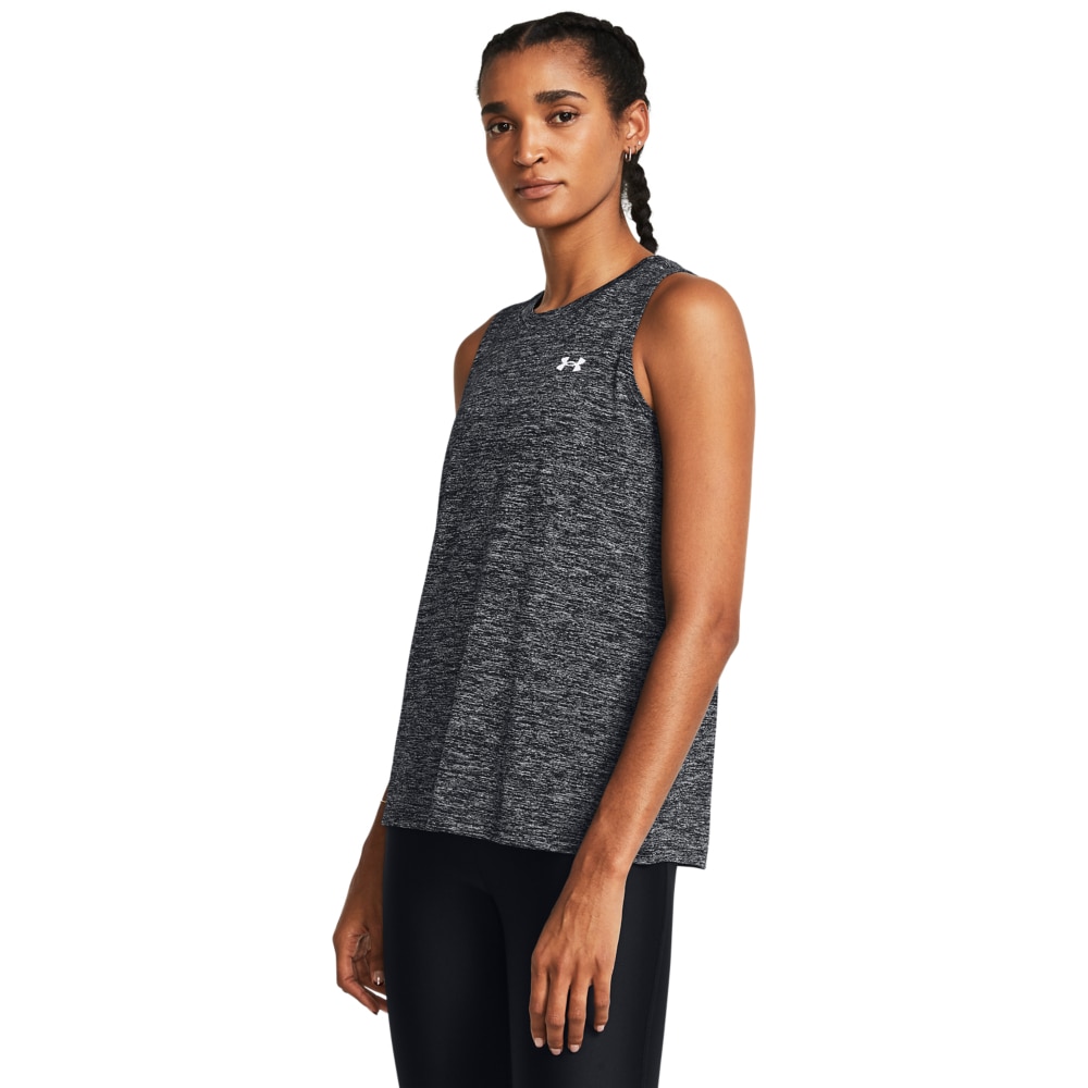 Image of Under Armour Tanktop "TECH TANK TWIST" gerader Abschluss, Rundhalsausschnitt, sportlicher Stil