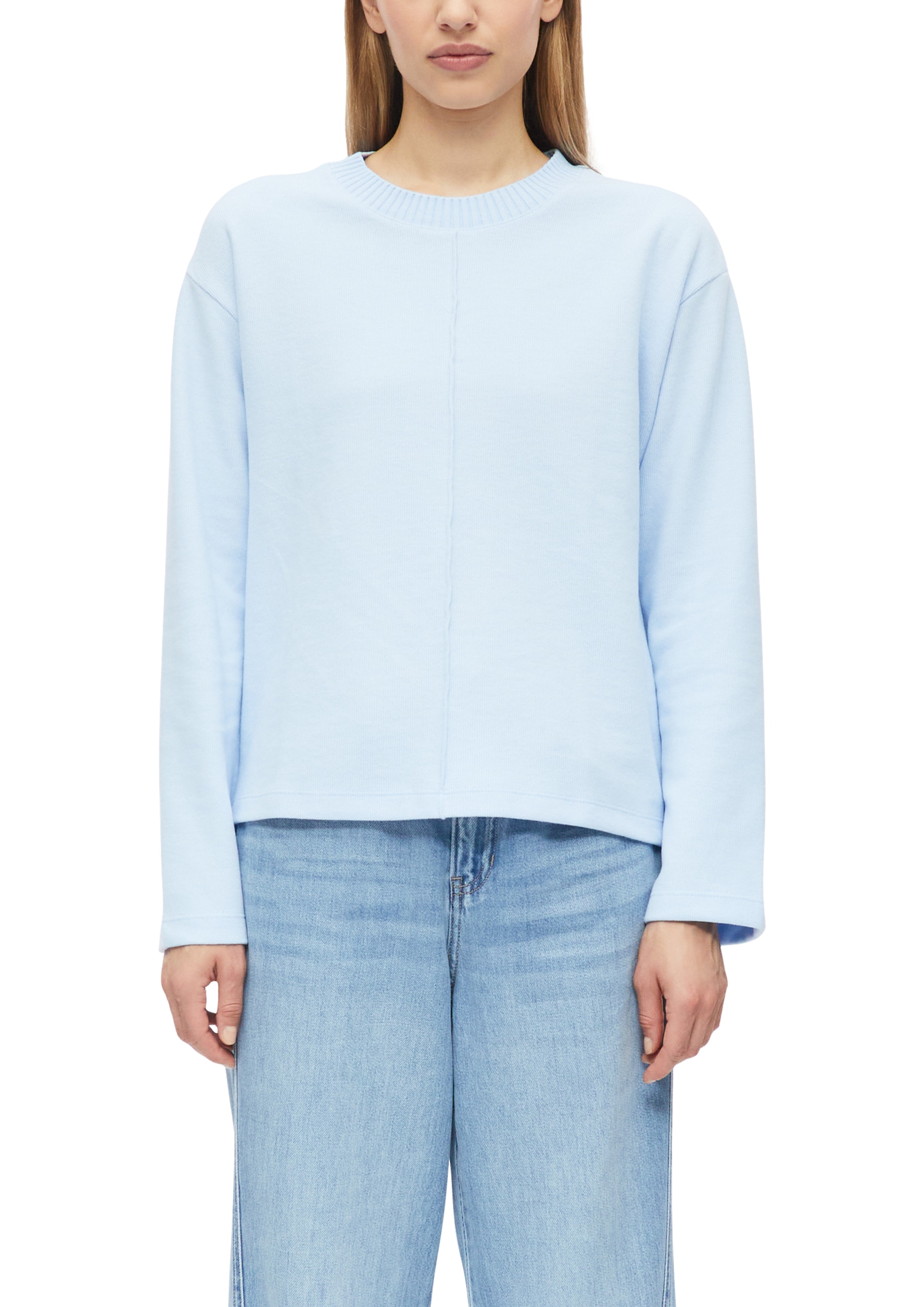 Image of s.Oliver Sweatshirt, Relaxed Fit mit überschnittenen Schultern