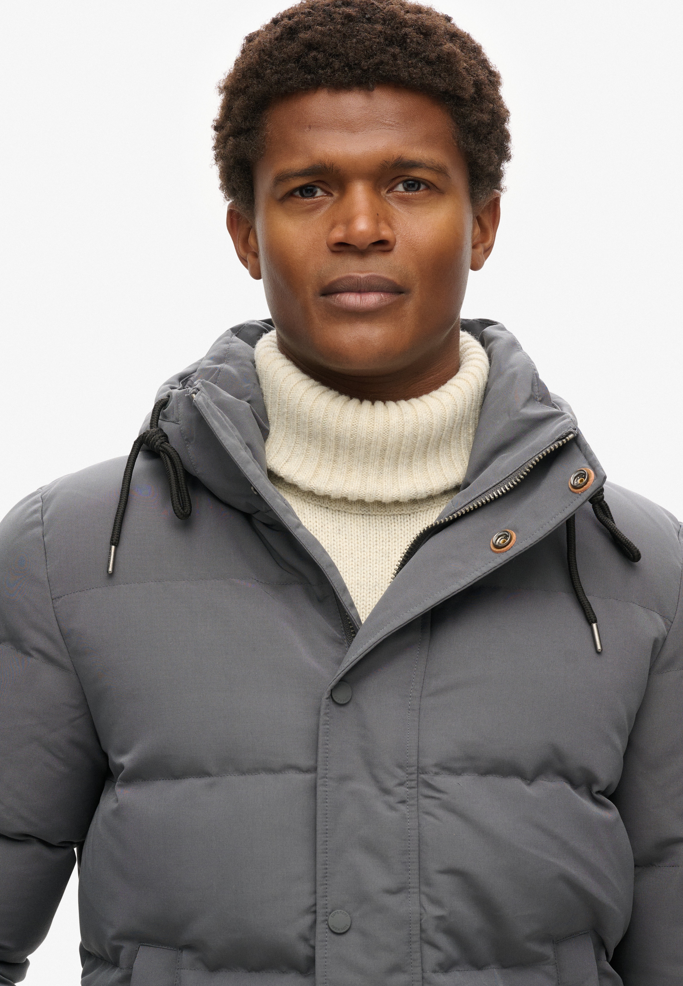 Superdry Veste matelassée »Everest Hooded Puffer Jacket« mit Kapuze