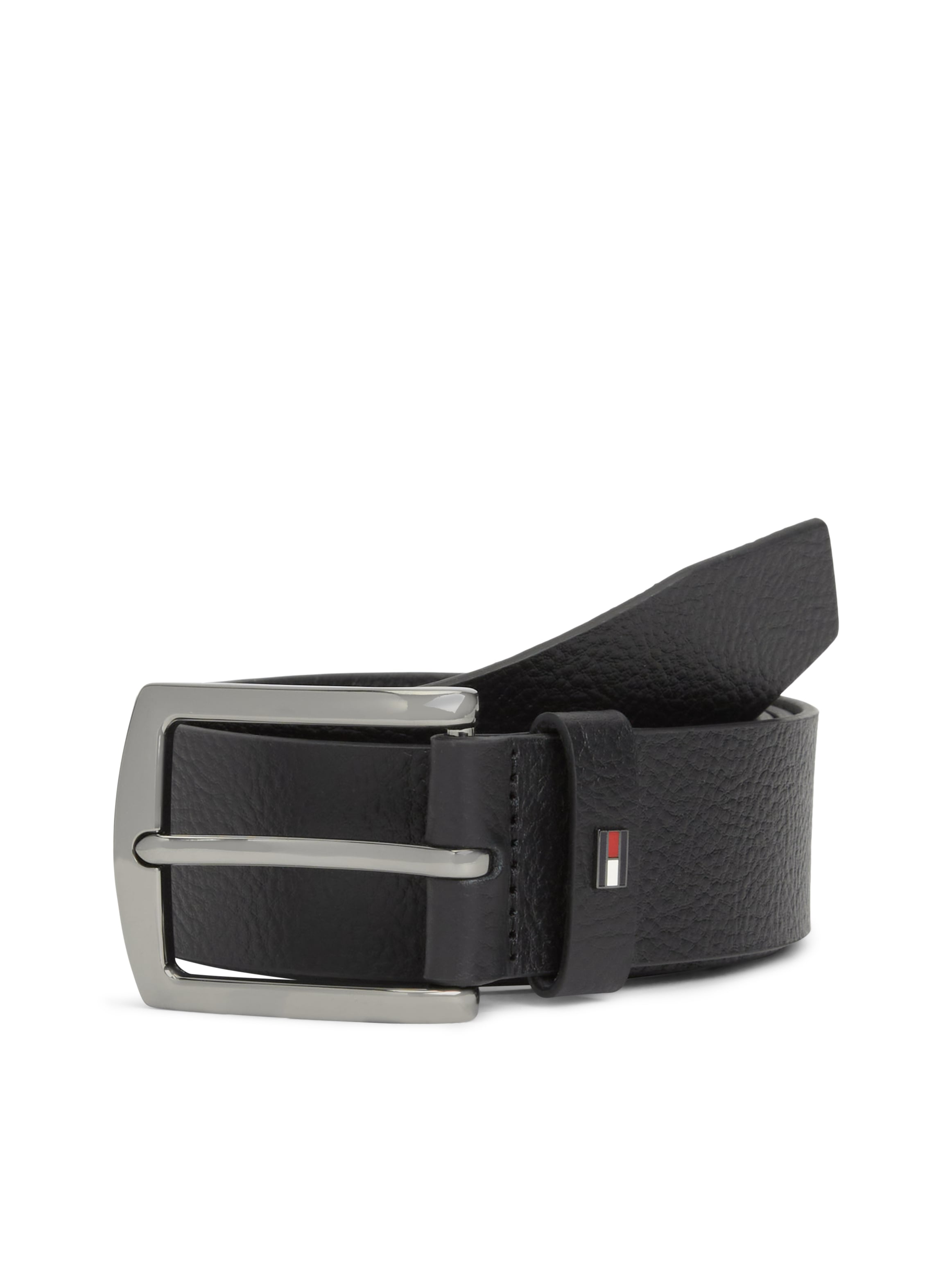 Image of Tommy Hilfiger Ledergürtel "DENTON PEBBLE 4.0 cm breit" aus Narbenleder