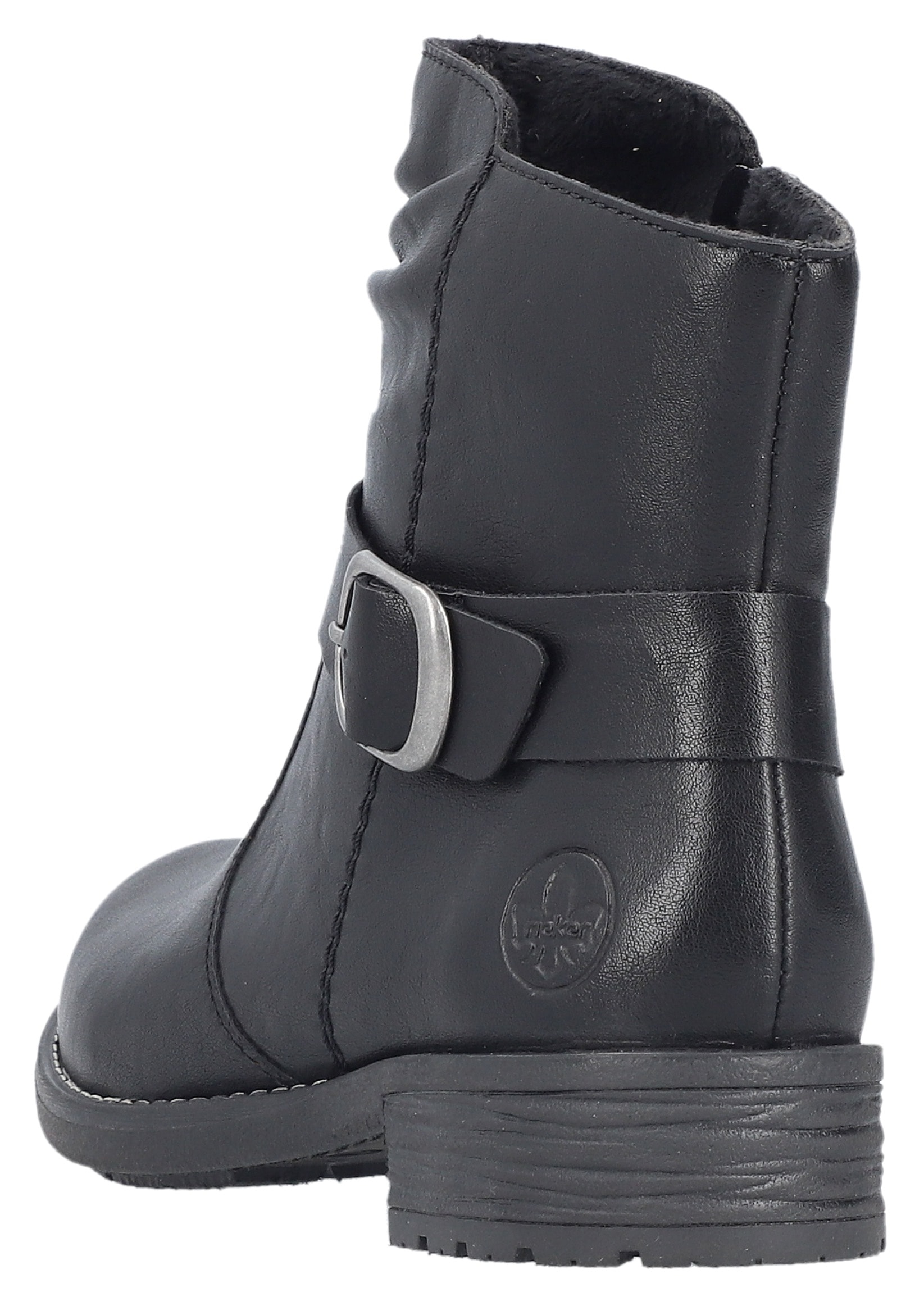 Rieker Stiefelette  Boots, Blockabsatz, mit Innenreissverschluss