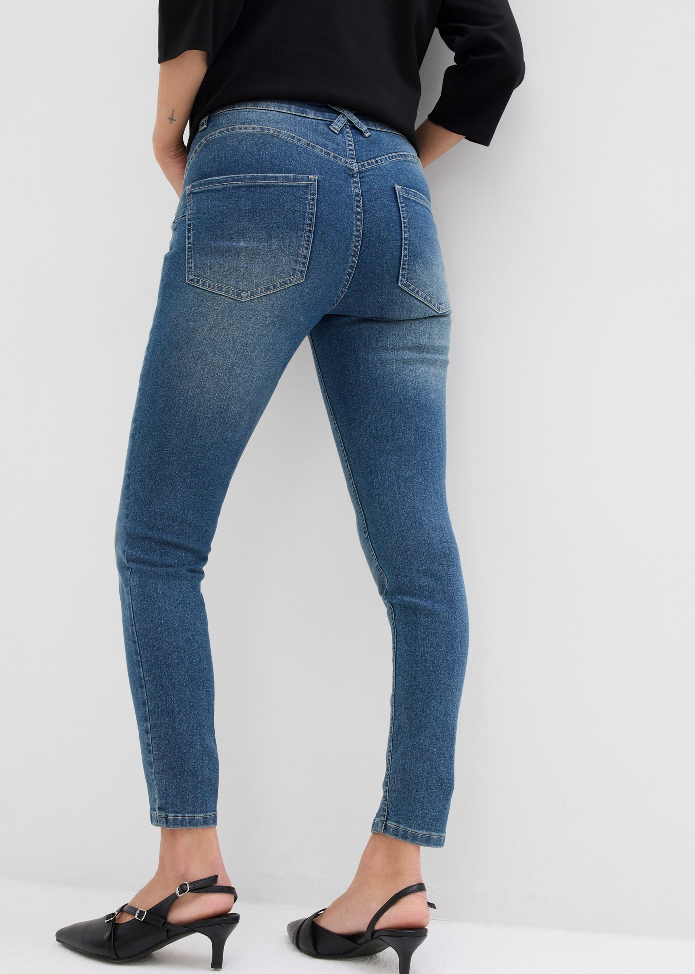 bonprix Jeans skinny 1 pièces mit Stretch-Anteil, bequemer Sitz, hoher Baumwollanteil