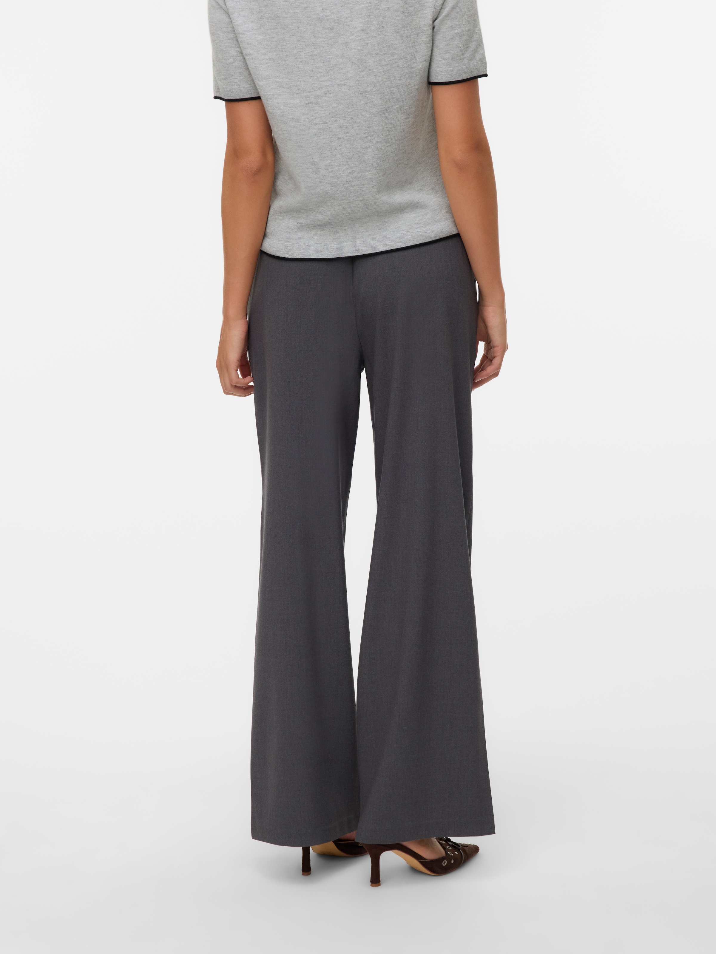 Vero Moda Schlupfhose »VMMILLY LW WIDE STRING PANT NOOS«