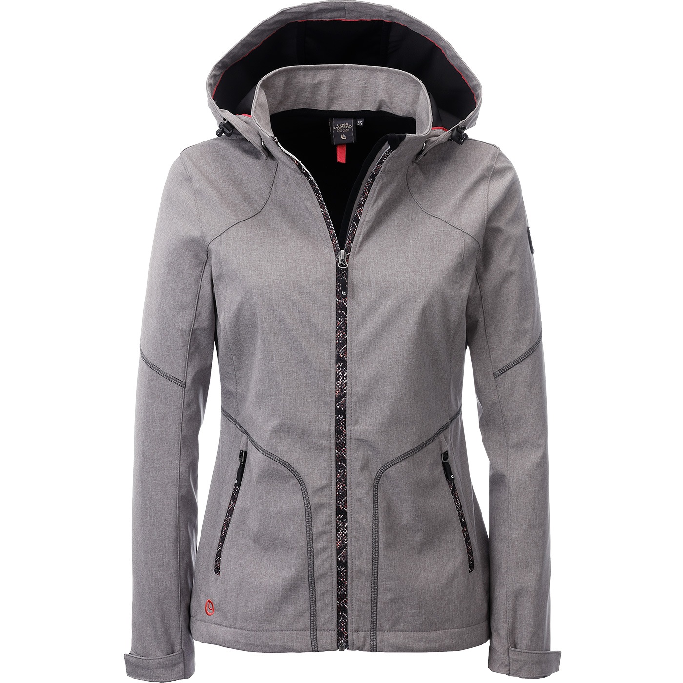Image of DEPROC Active Softshelljacke »SOUTH TWIN PEAK WOMEN«, mit abnehmbarer Kapuze bei Ackermann Versand Schweiz