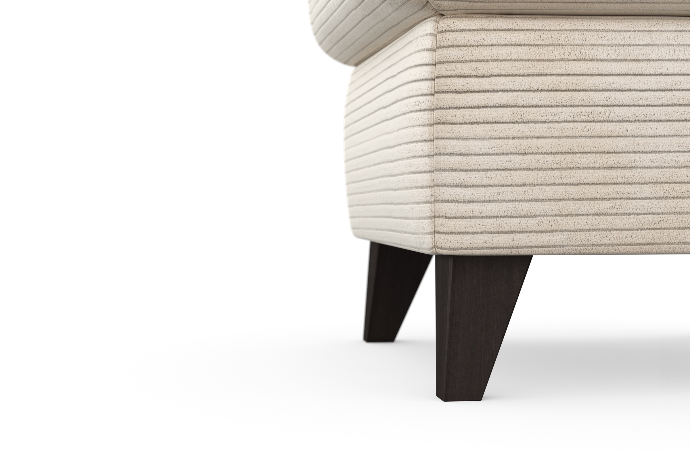 Home affaire Polsterhocker »Trelleborg« Cord-Bezug, mit Staufach, inkl. Federkern-Polsterung