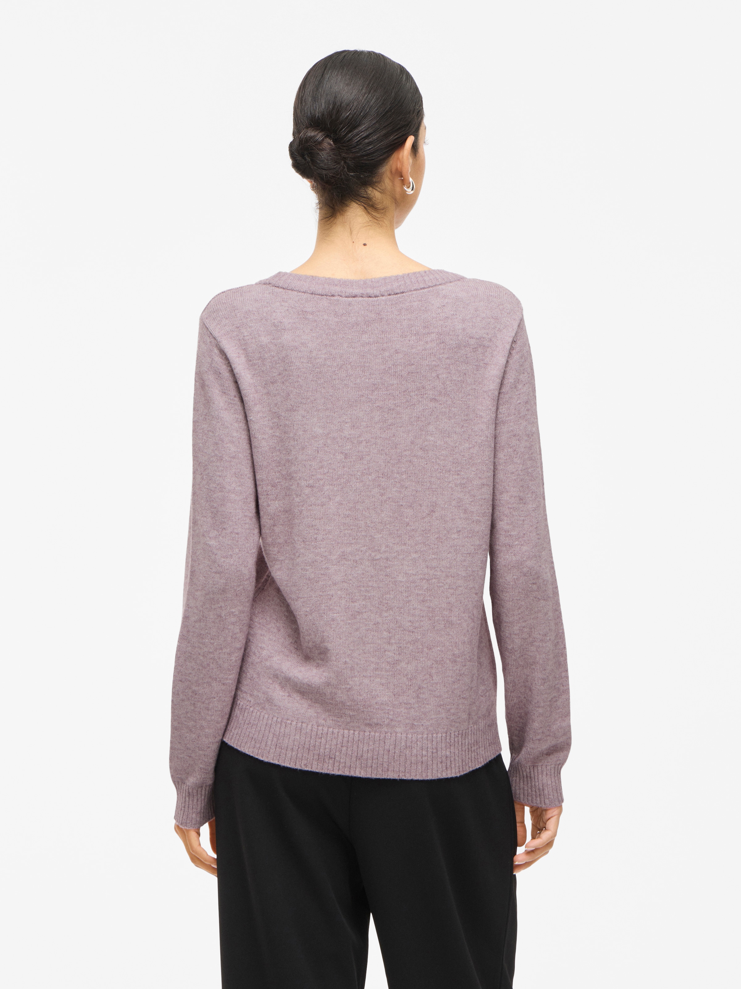 Vila Rundhalspullover »VIRIL O-NECK L/S KNIT TOP - NOOS«