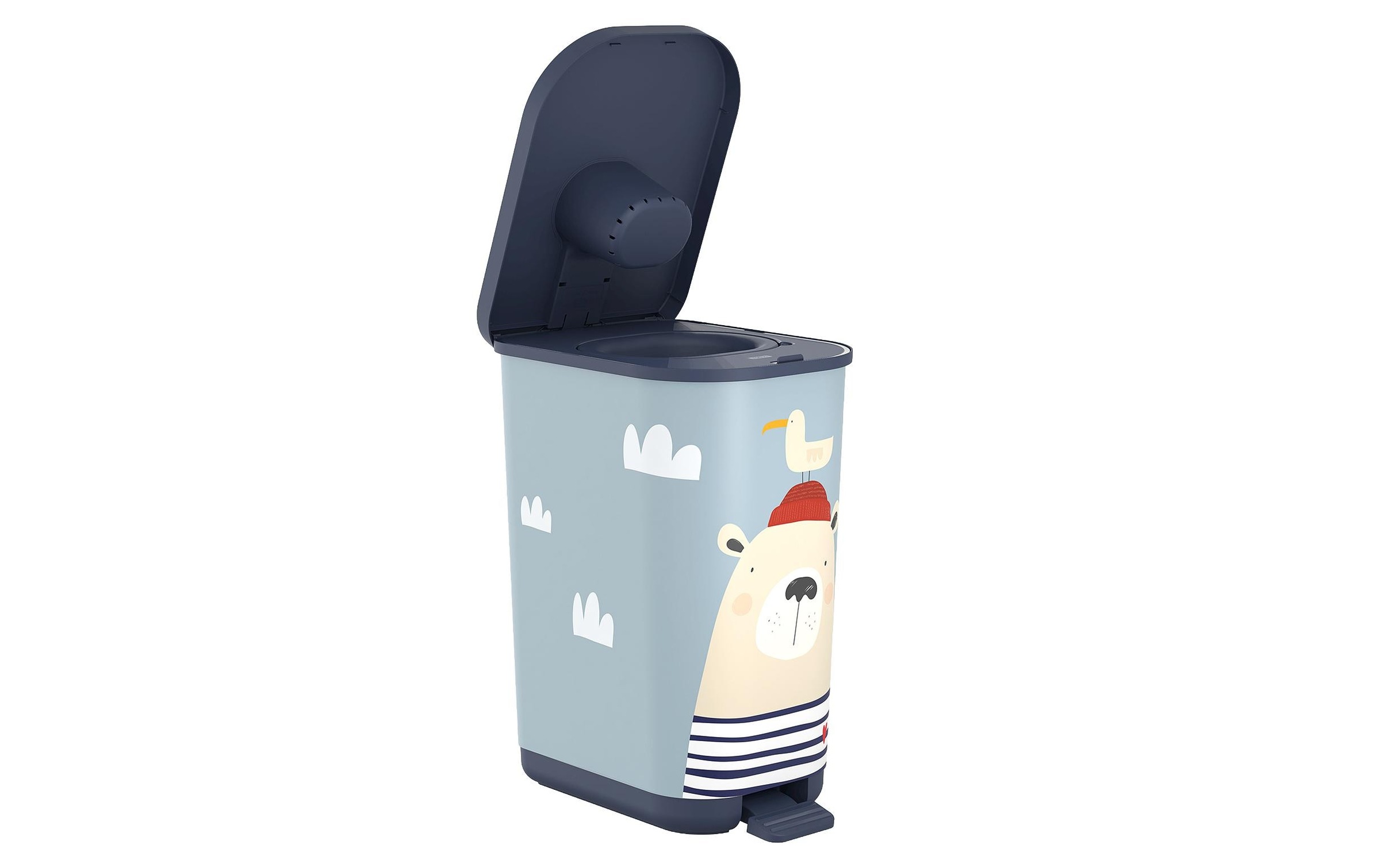 Image of Rotho Babydesign Windeleimer "Yuma Bär Ahoi 35 l"