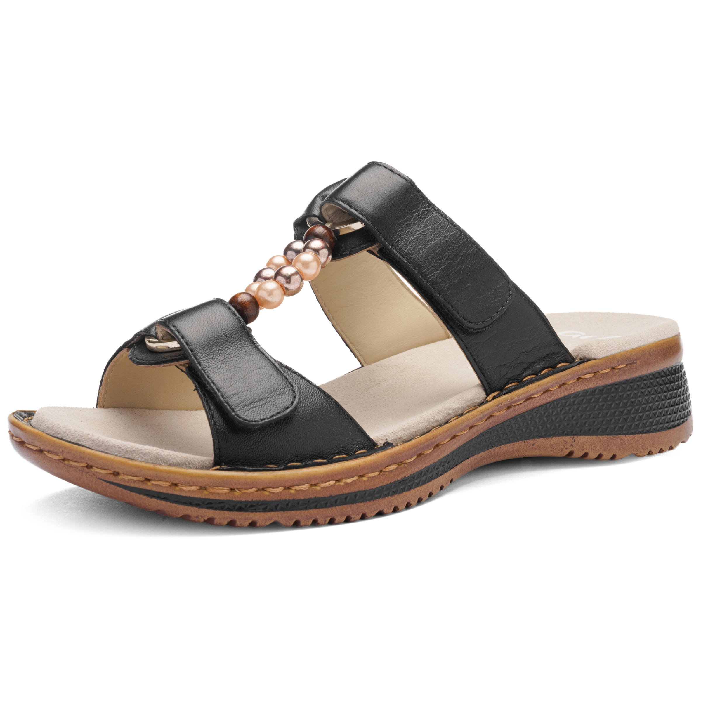 Ara Pantolette »HAWAII«  Chaussure à enfiler, chaussure confortable avec fermetures auto-agrippantes, largeur G
